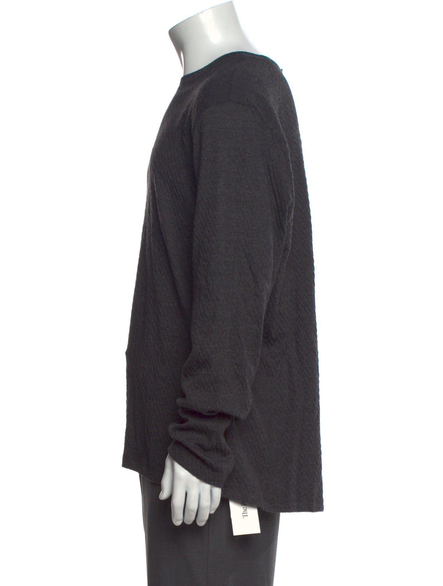 John Varvatos Crew Neck Long Sleeve Pullover