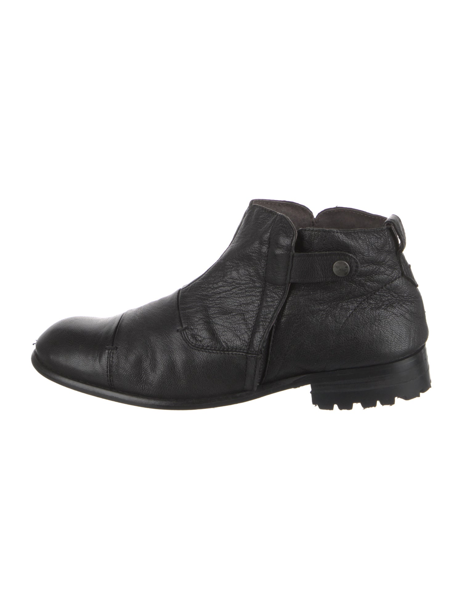 John Varvatos Leather Boots