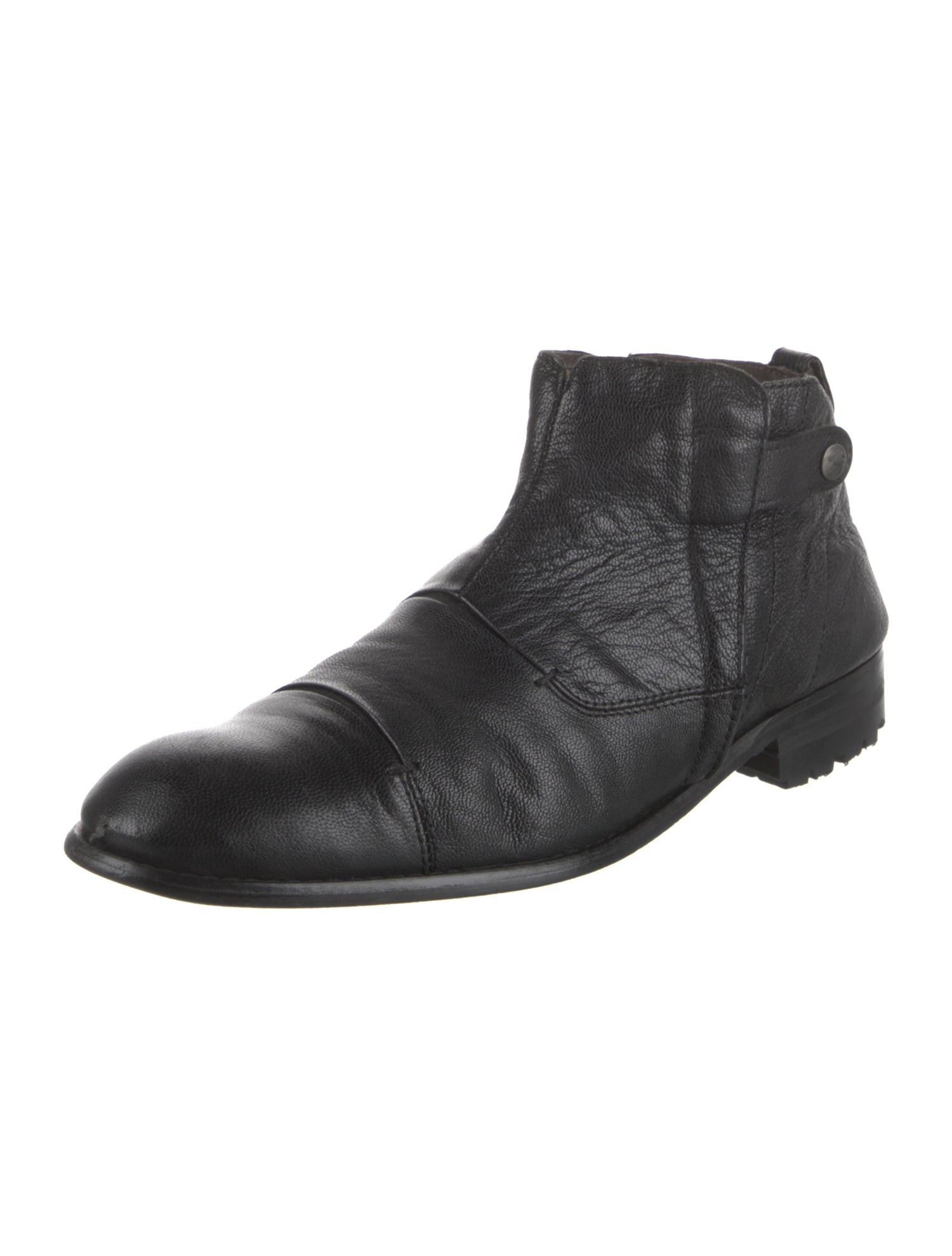 John Varvatos Leather Boots