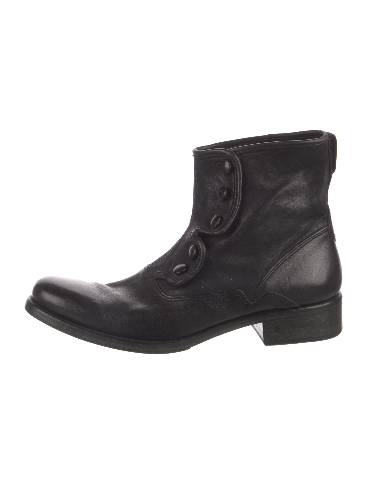 John Varvatos Leather Boots