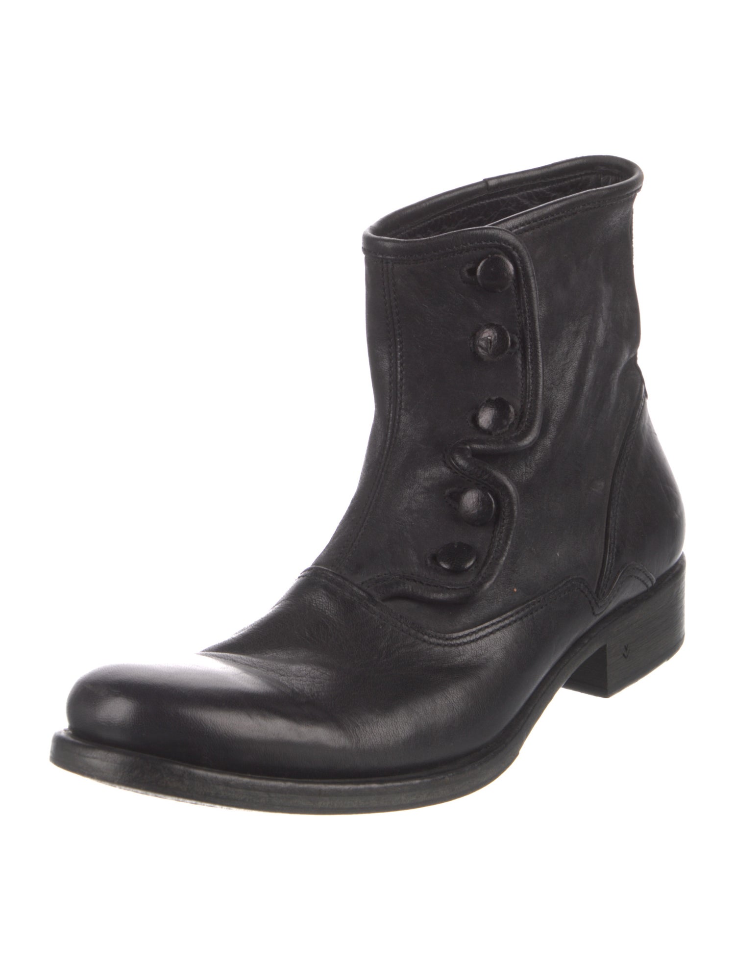 John Varvatos Leather Boots