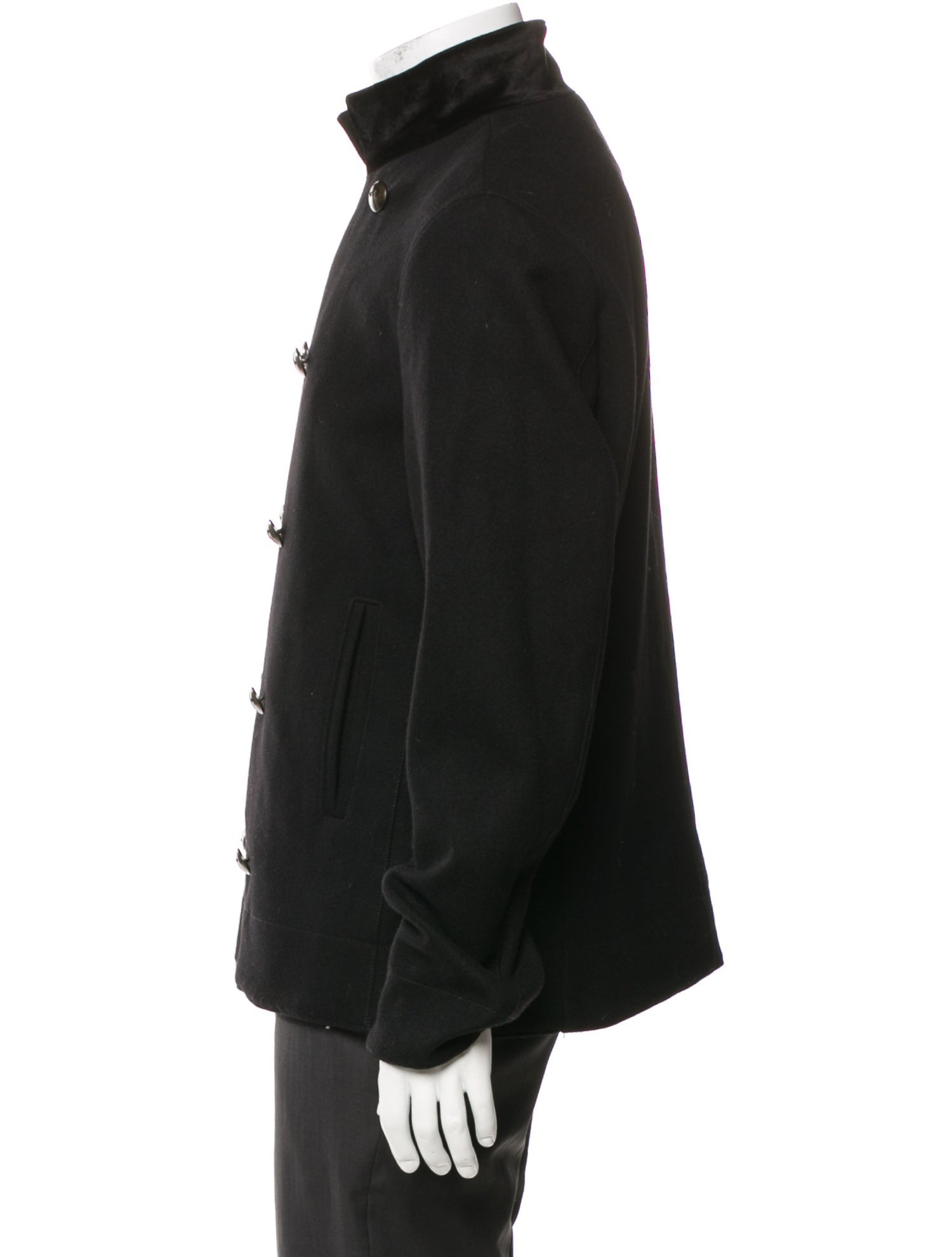 John Varvatos Wool Peacoat