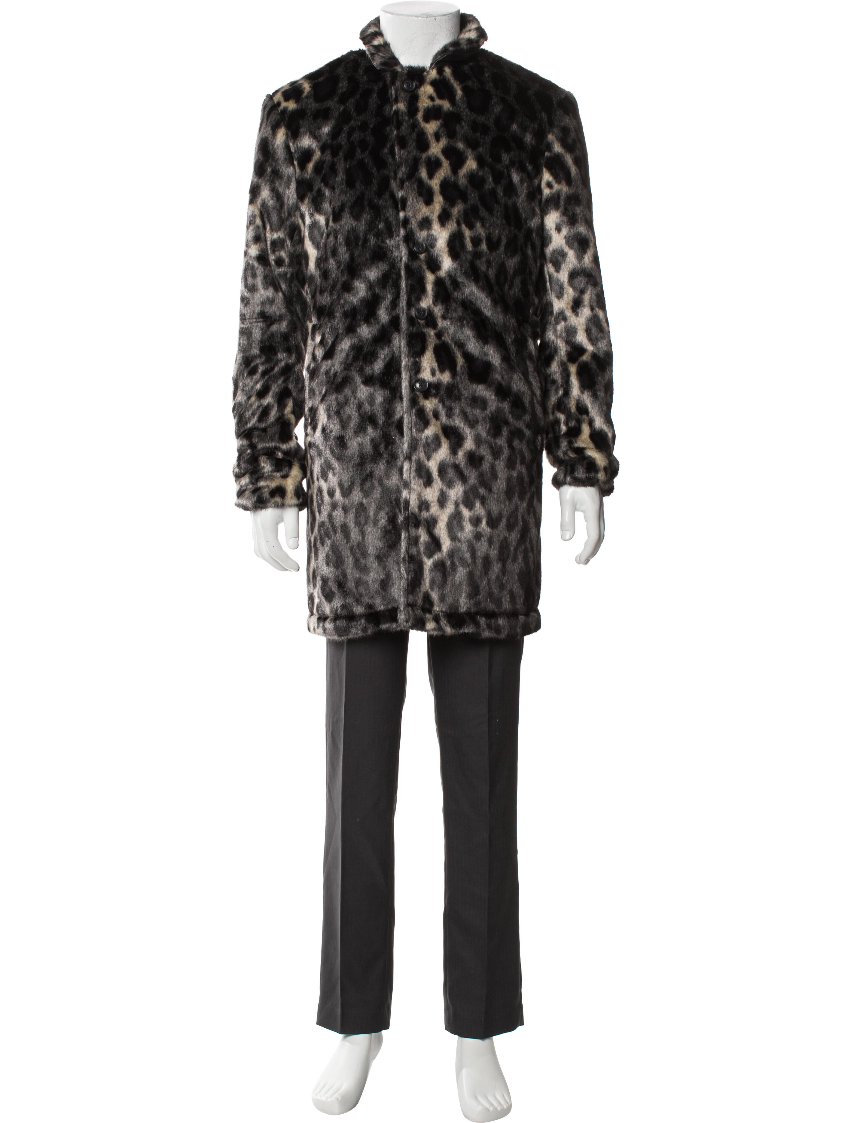 John Varvatos Animal Print Parka w/ Tags