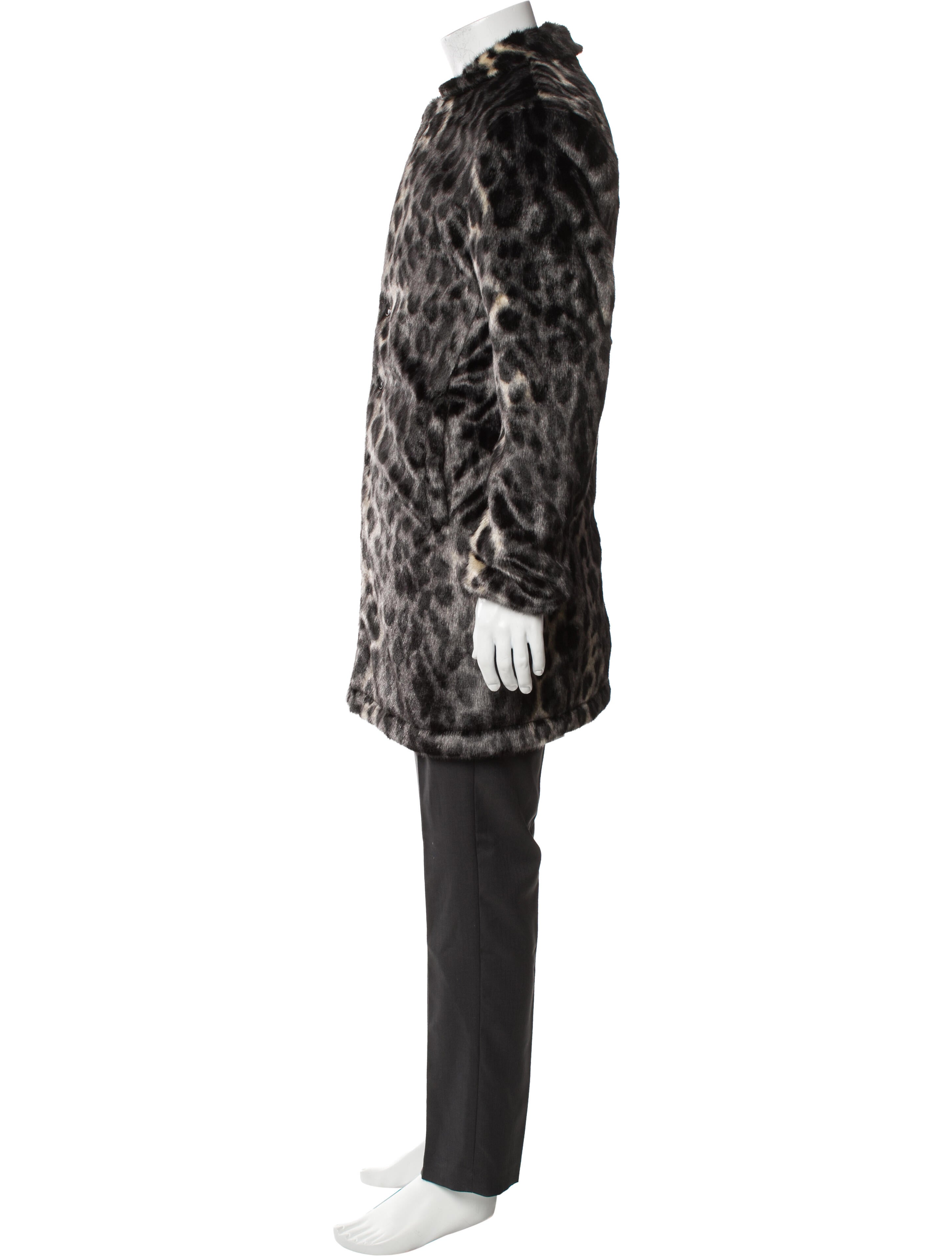 John Varvatos Animal Print Parka w/ Tags