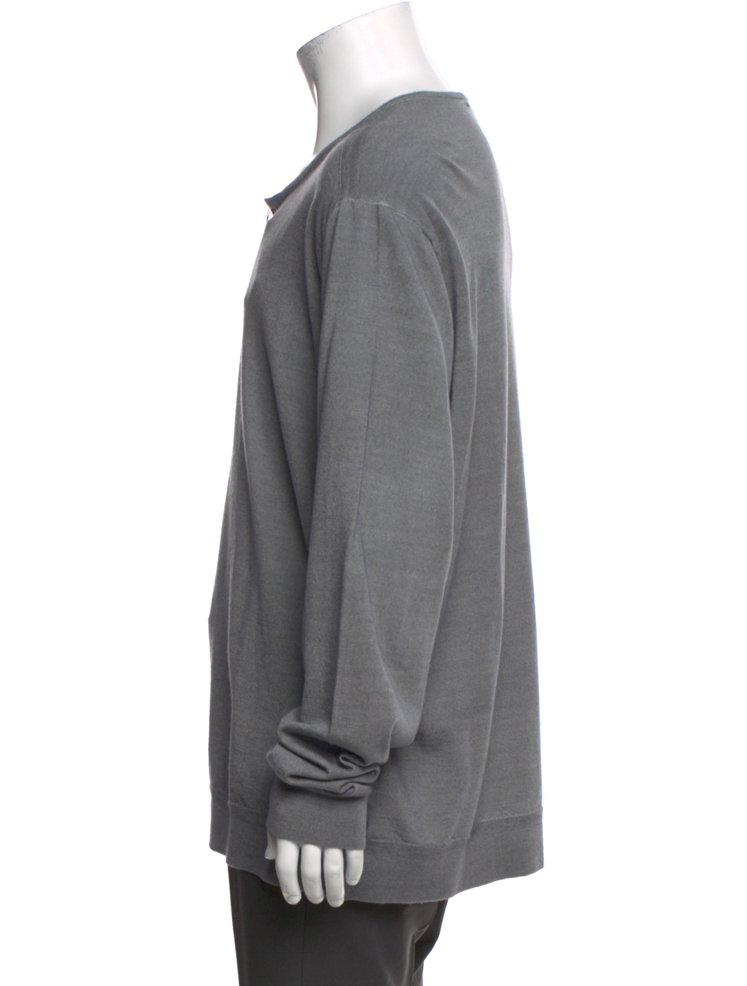 John Varvatos Merino Wool Scoop Neck Pullover w/ Tags