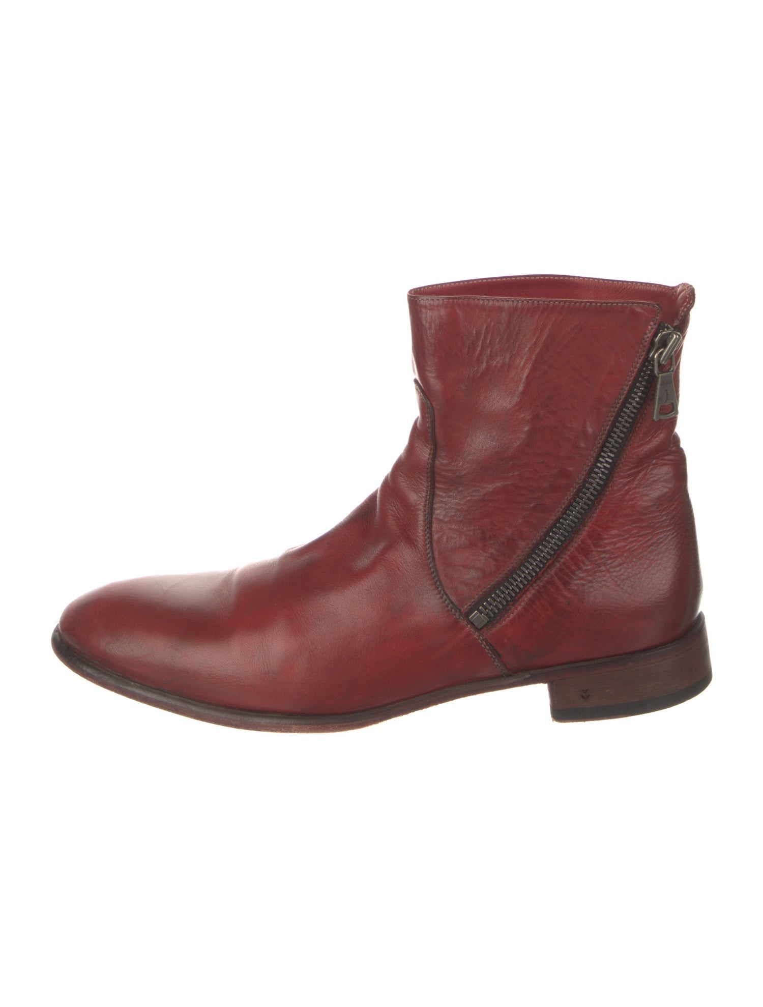 John Varvatos Leather Boots