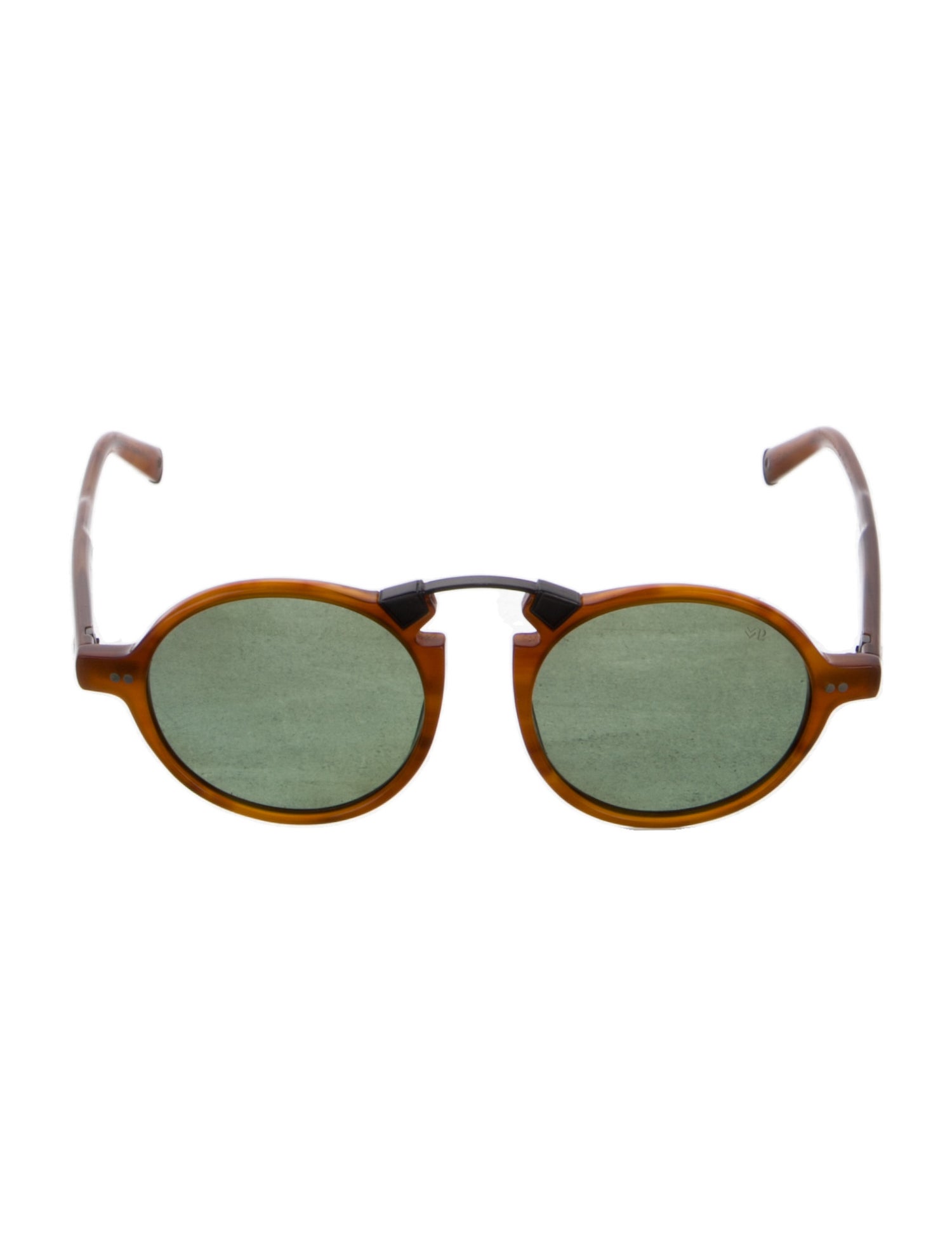 John Varvatos Round Tinted Sunglasses