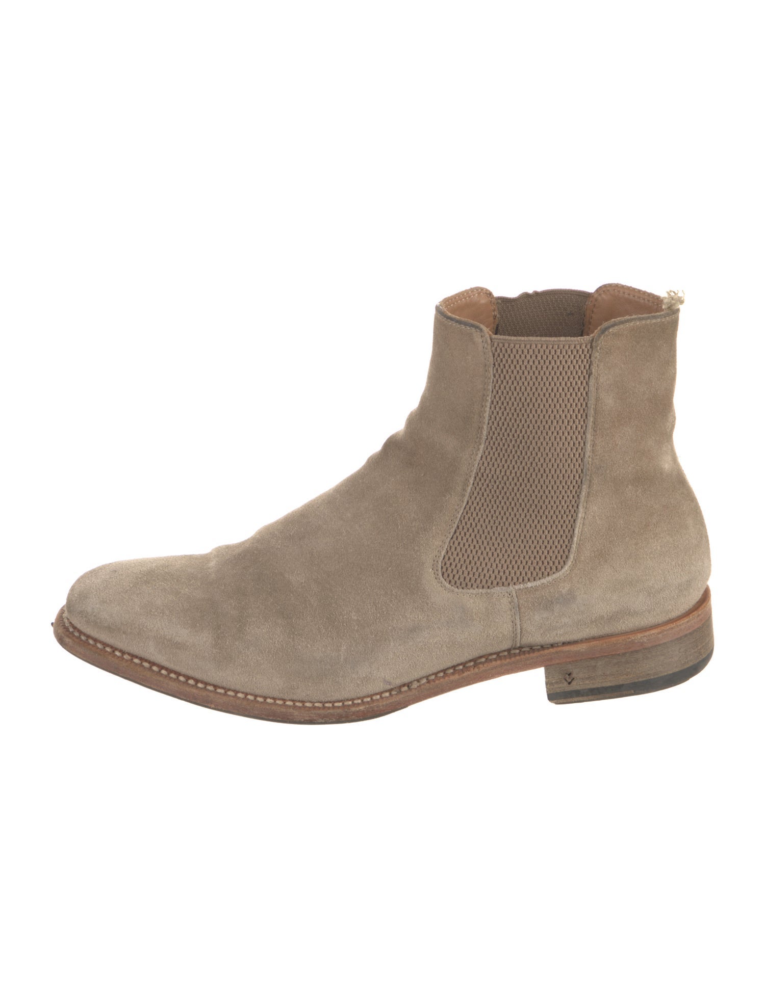 John Varvatos Suede Chelsea Boots