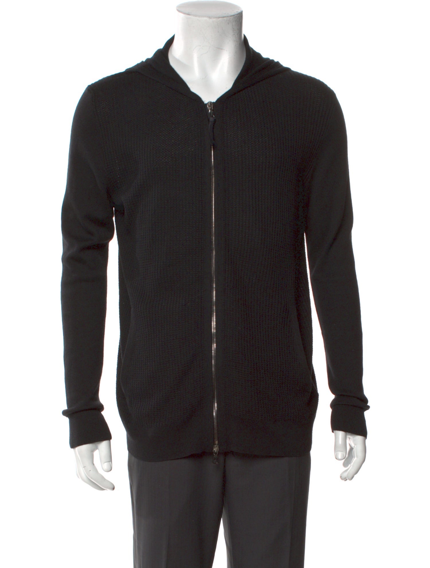 John Varvatos Silk V-Neck Cardigan