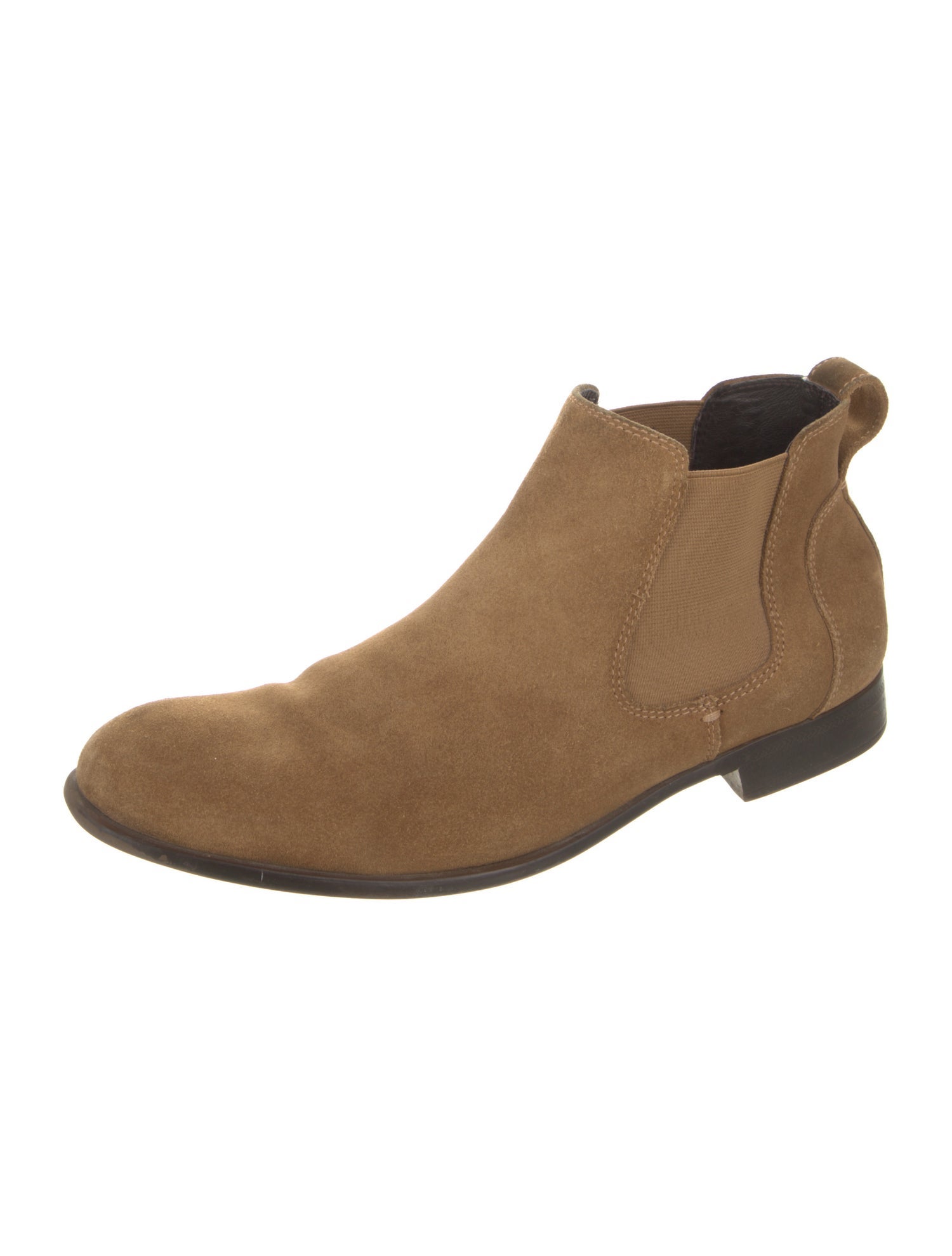 John Varvatos Suede Chelsea Boots