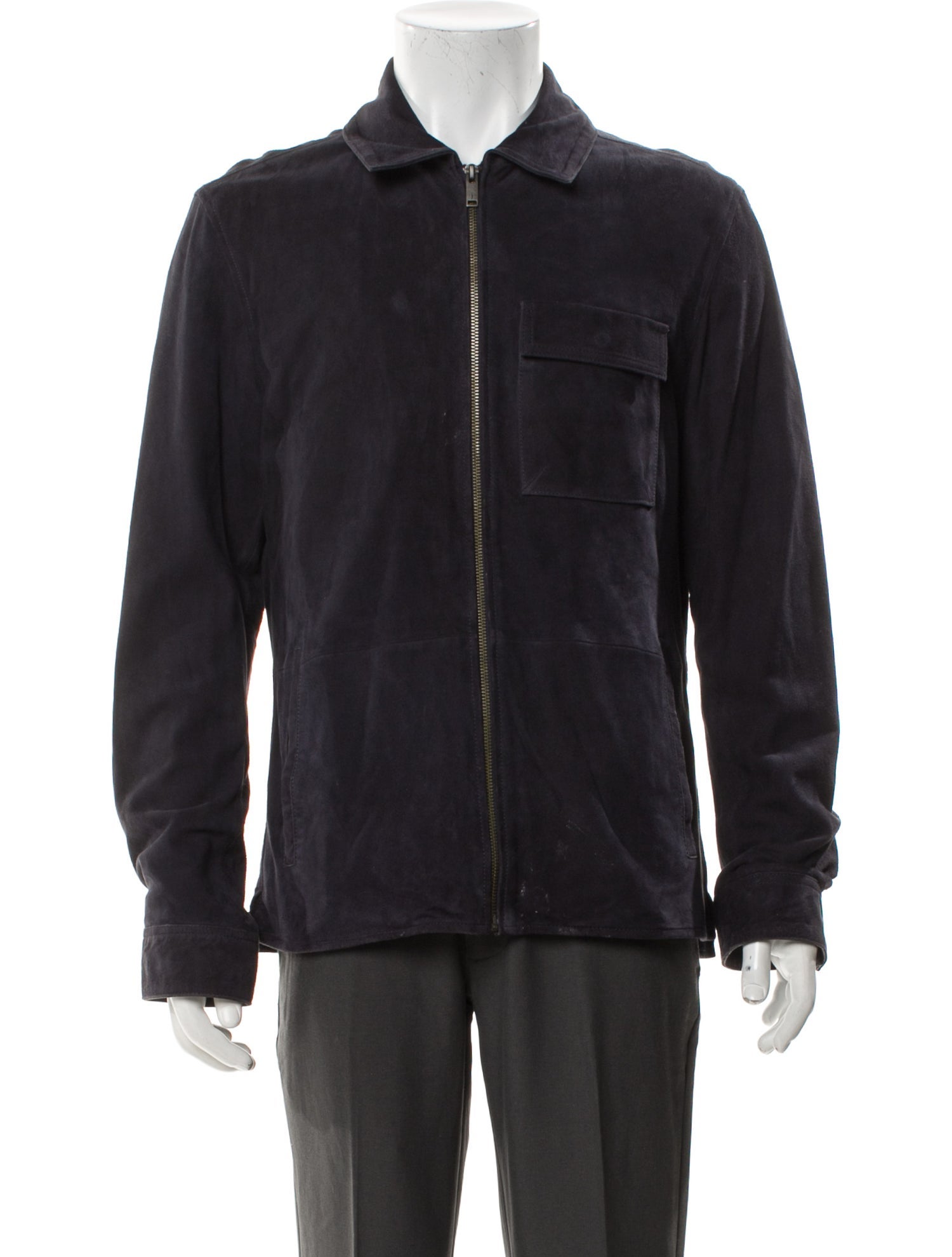 John Varvatos Suede Jacket