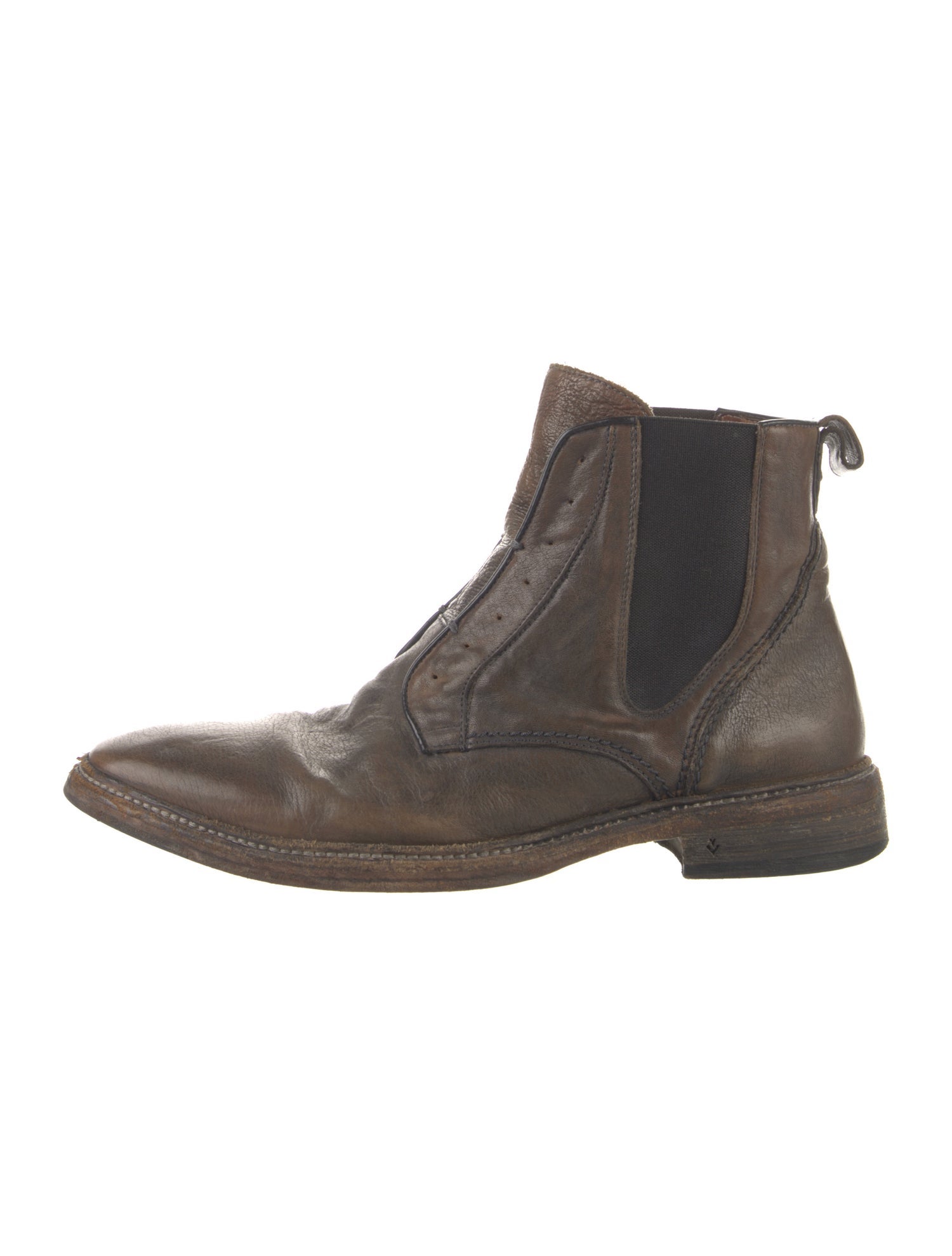 John Varvatos Leather Chelsea Boots