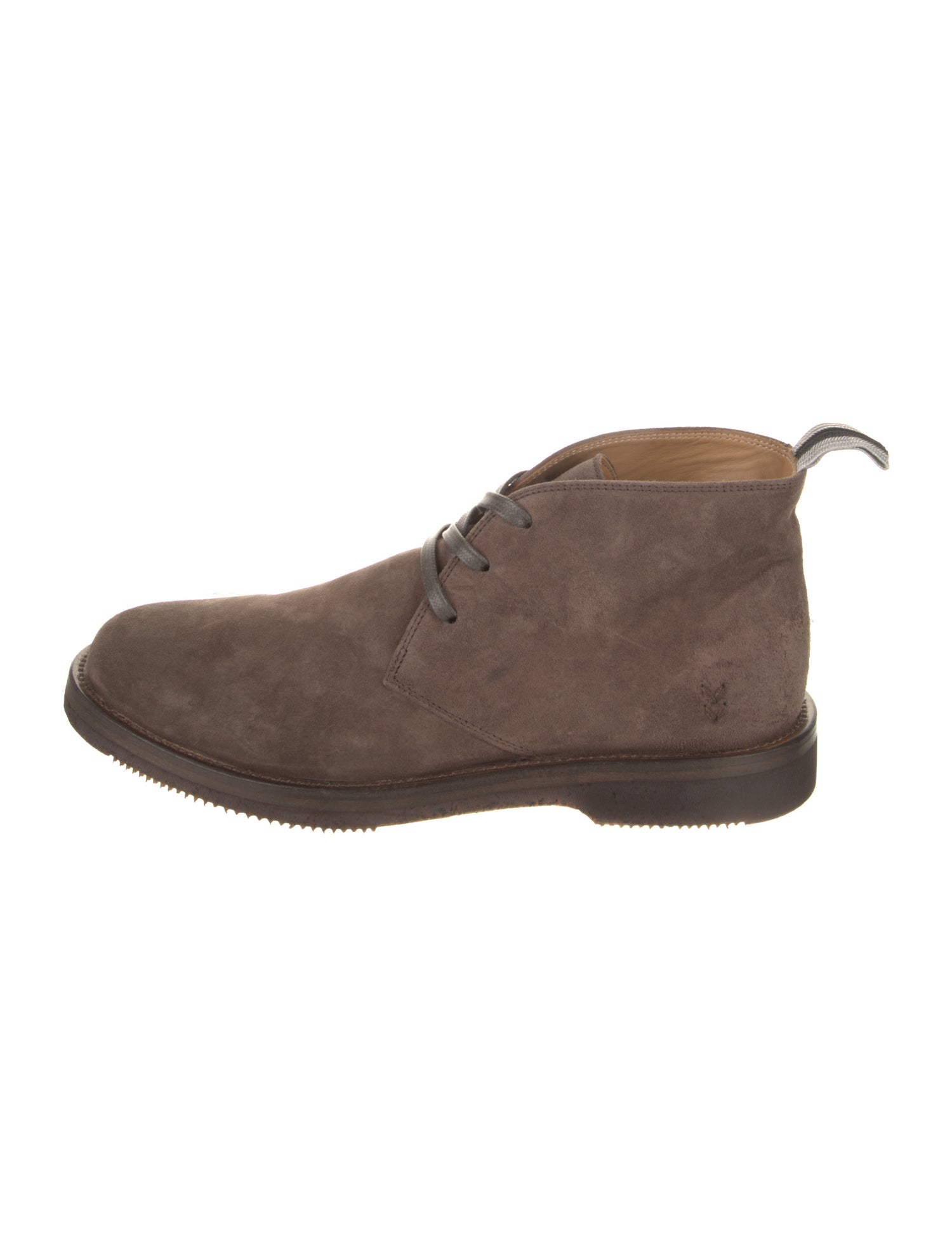 John Varvatos Suede Lace-Up Boots