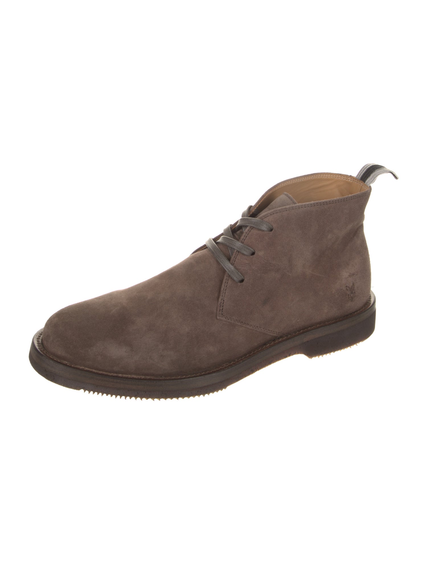 John Varvatos Suede Lace-Up Boots