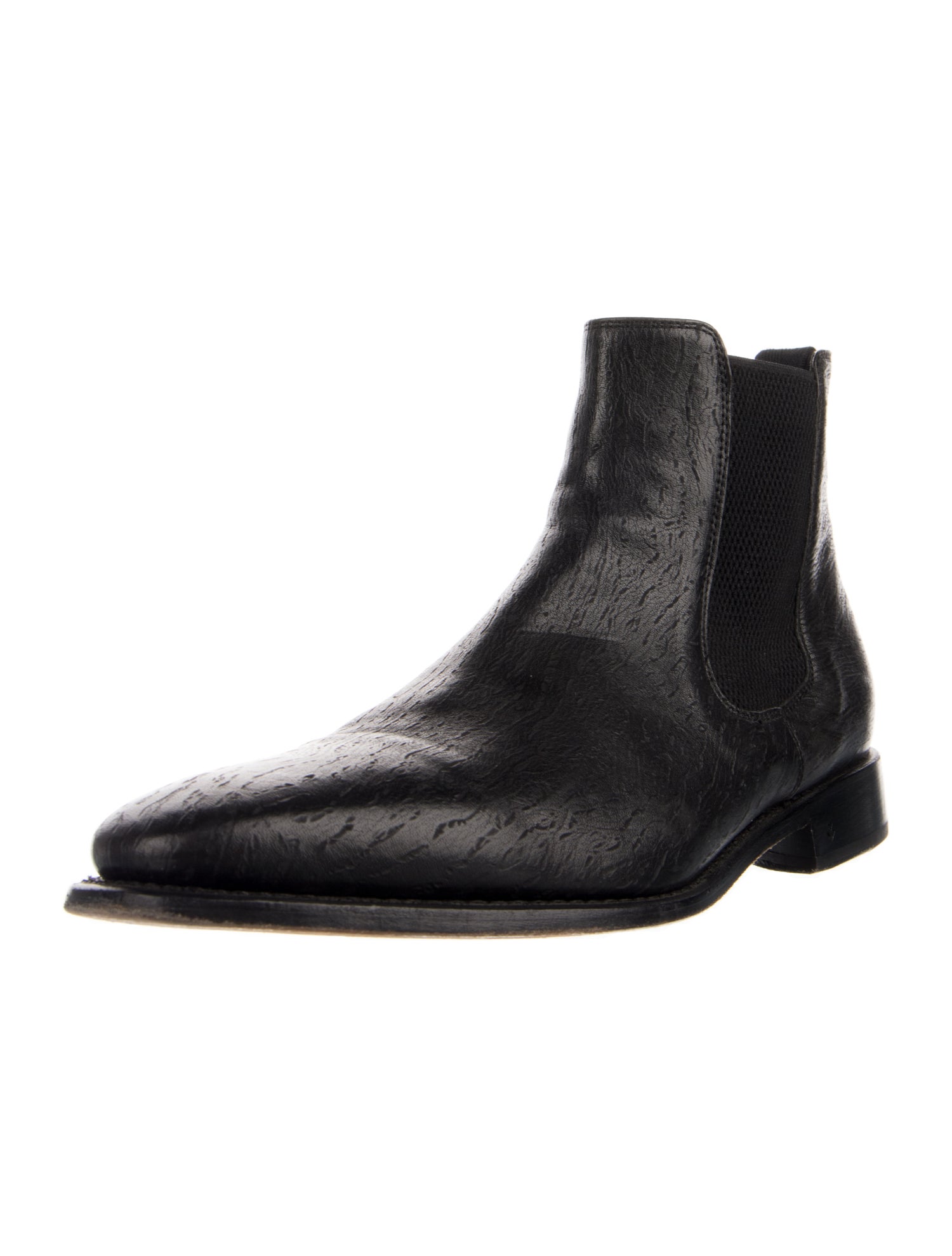 John Varvatos Leather Chelsea Boots