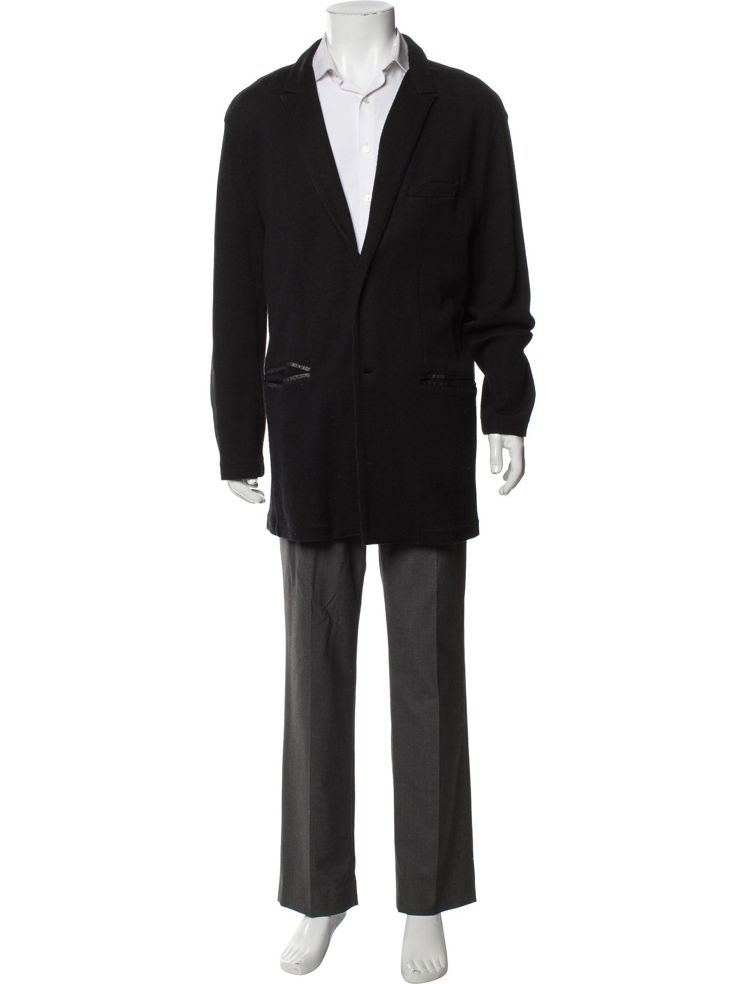 John Varvatos V-Neck Long Sleeve Cardigan