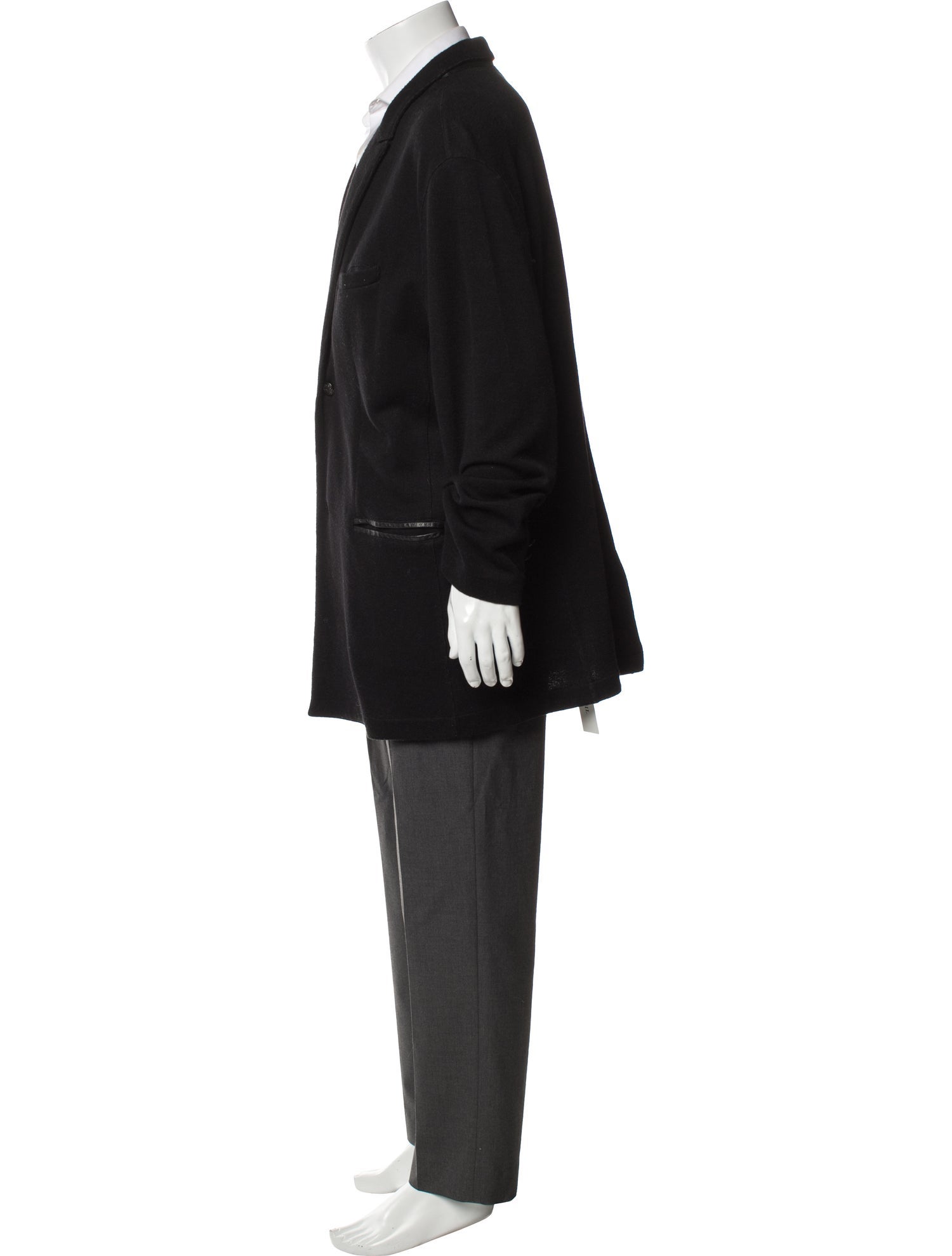 John Varvatos V-Neck Long Sleeve Cardigan