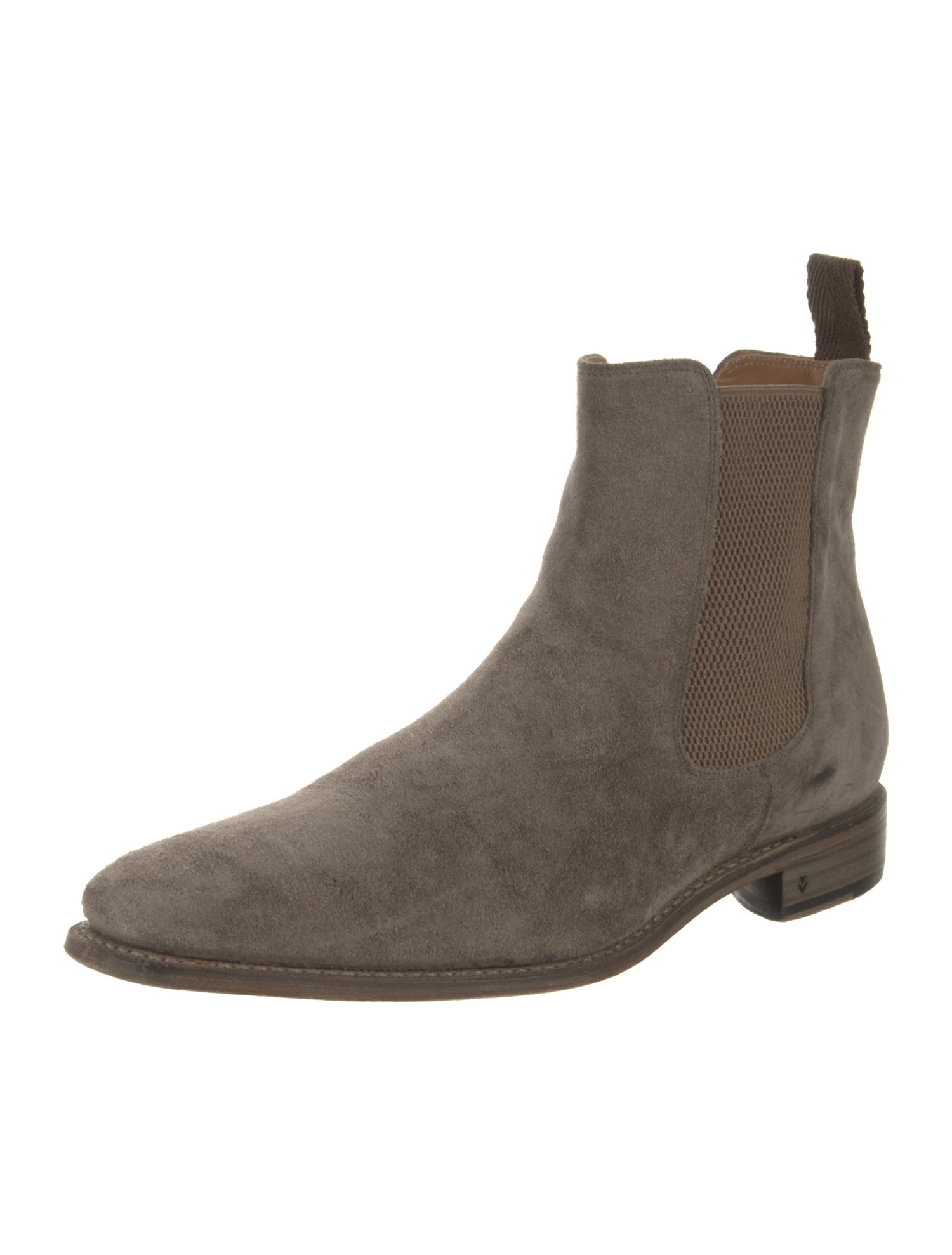John Varvatos Suede Chelsea Boots