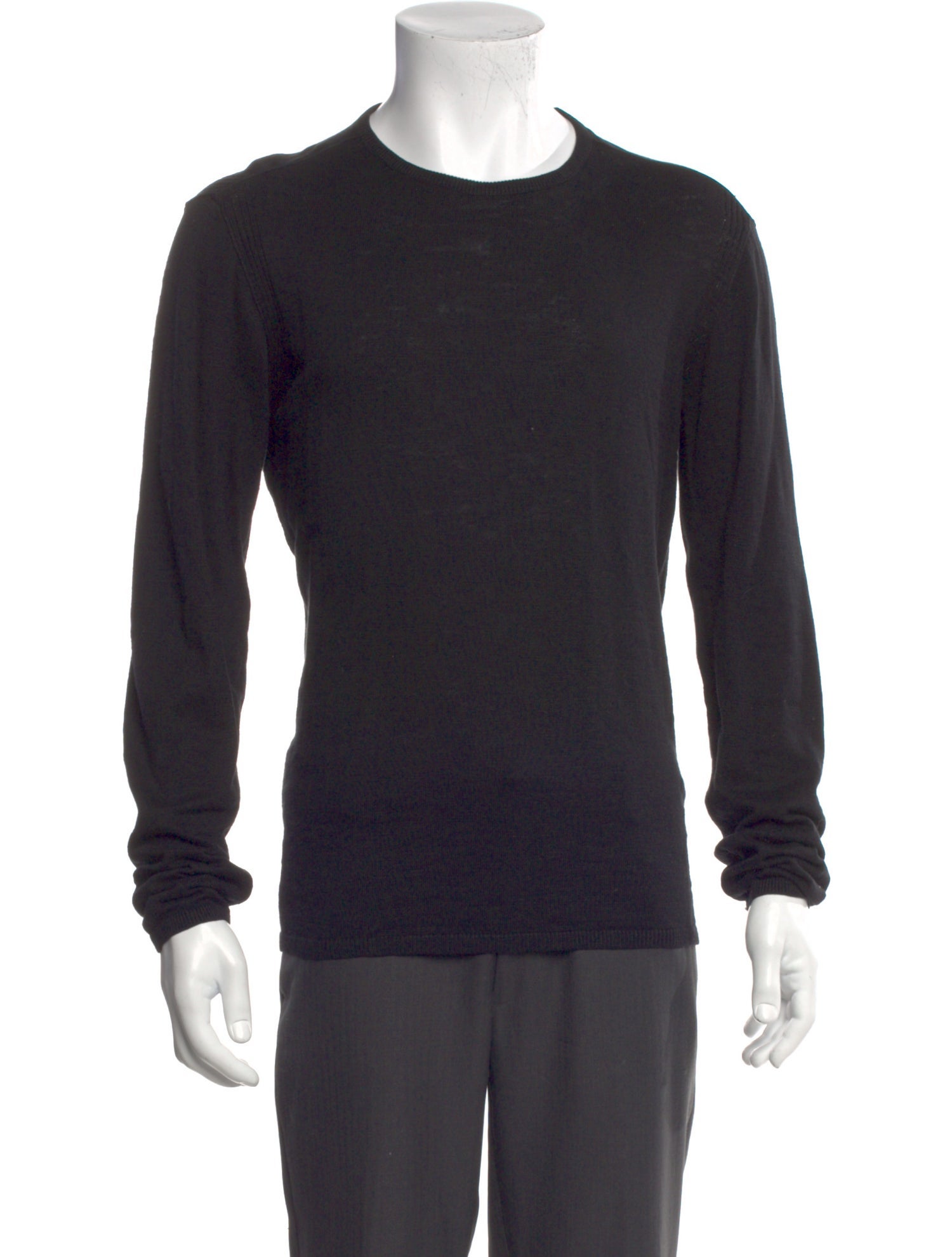 John Varvatos Crew Neck Long Sleeve Pullover