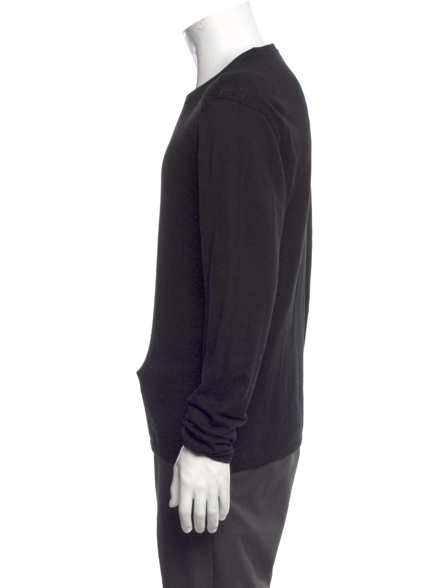 John Varvatos Crew Neck Long Sleeve Pullover