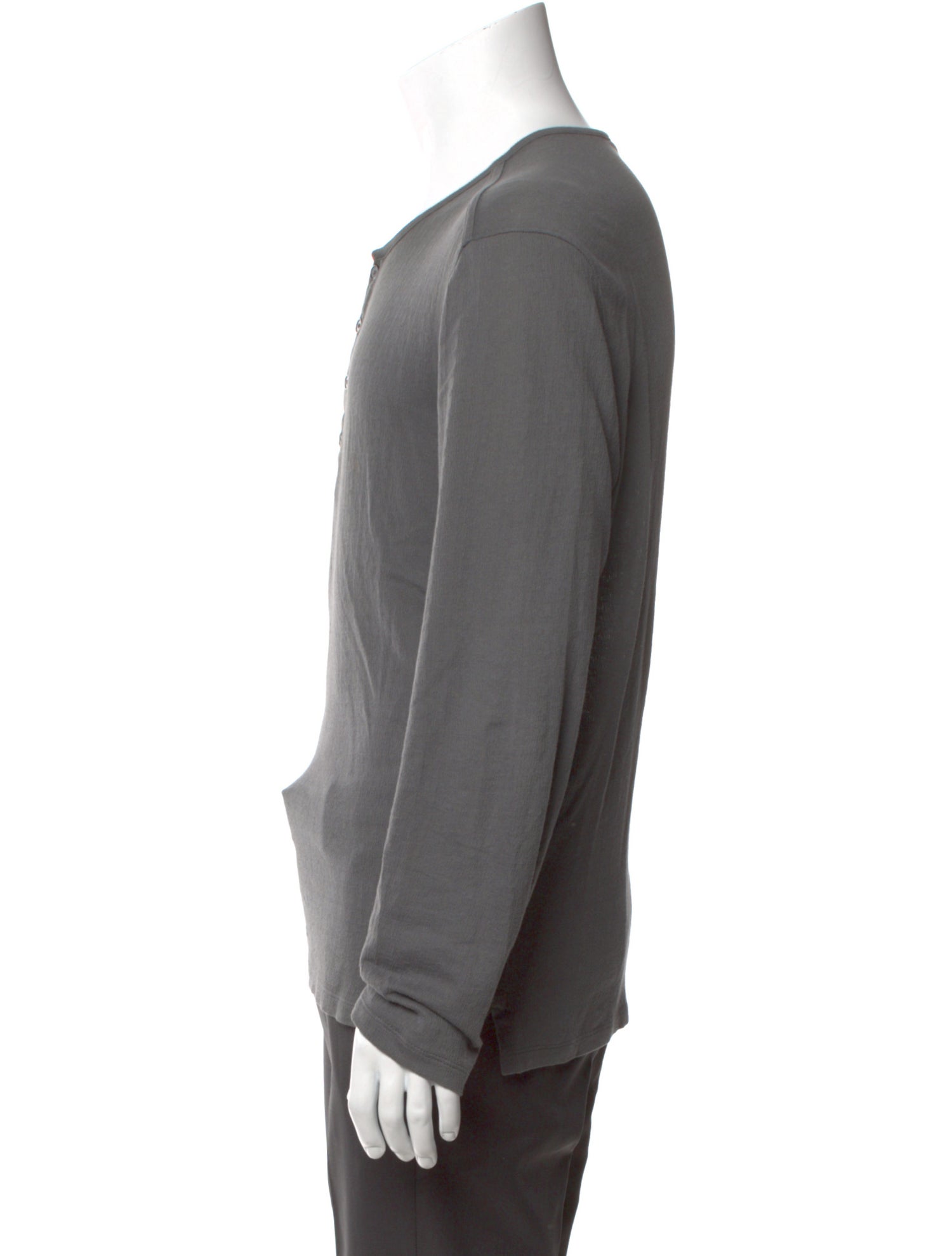 John Varvatos Crew Neck Long Sleeve Pullover