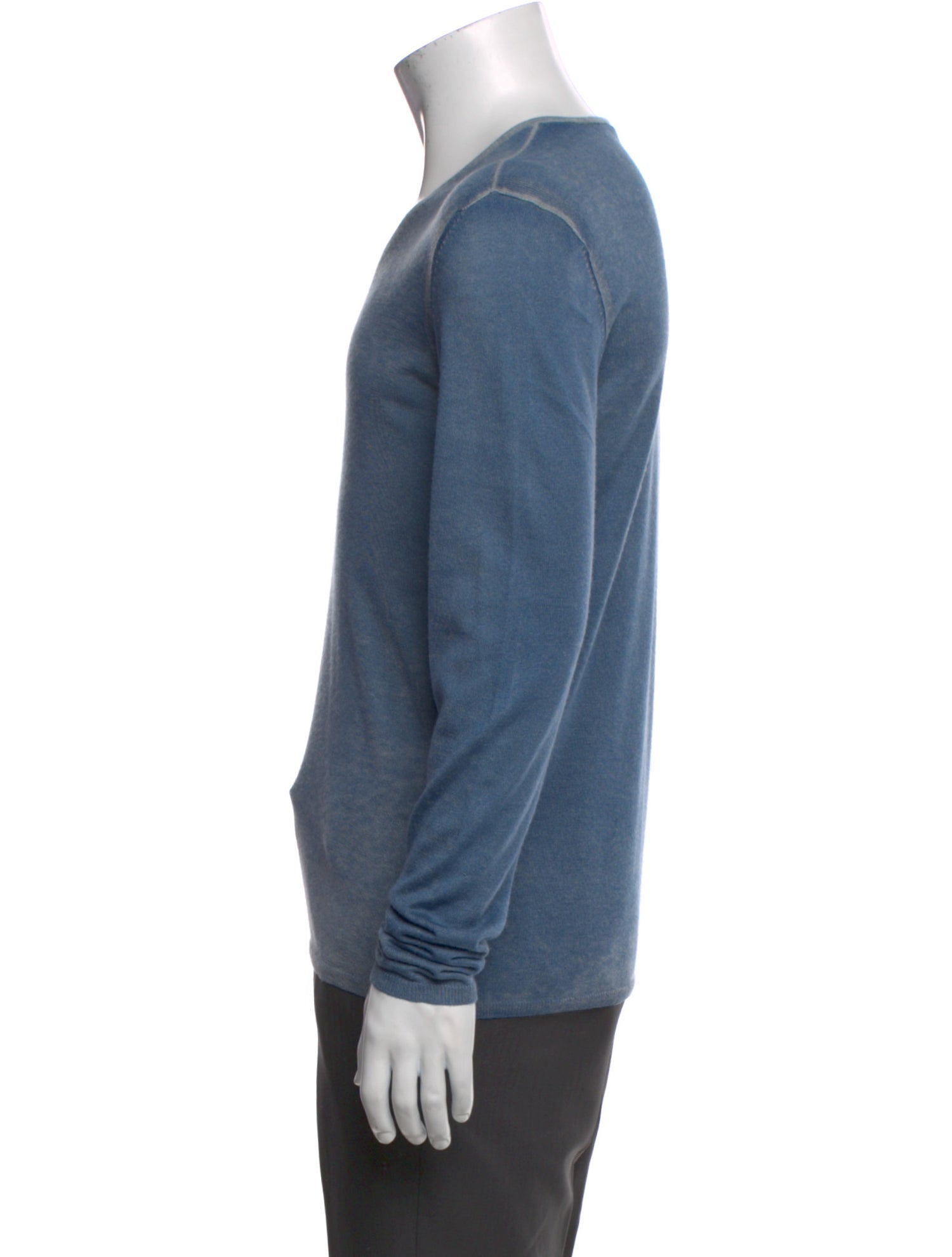 John Varvatos Silk V-Neck Pullover