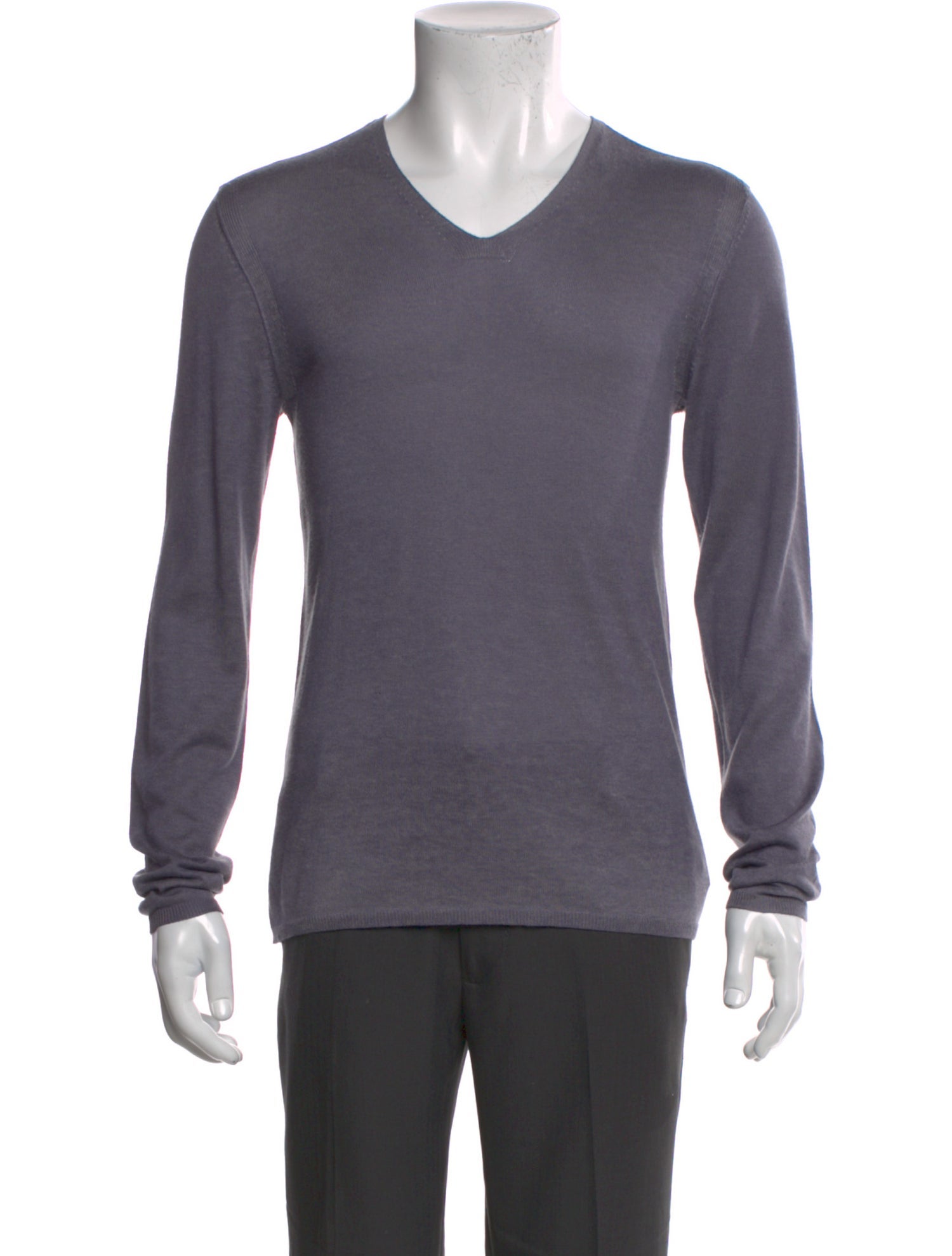 John Varvatos Silk V-Neck Pullover