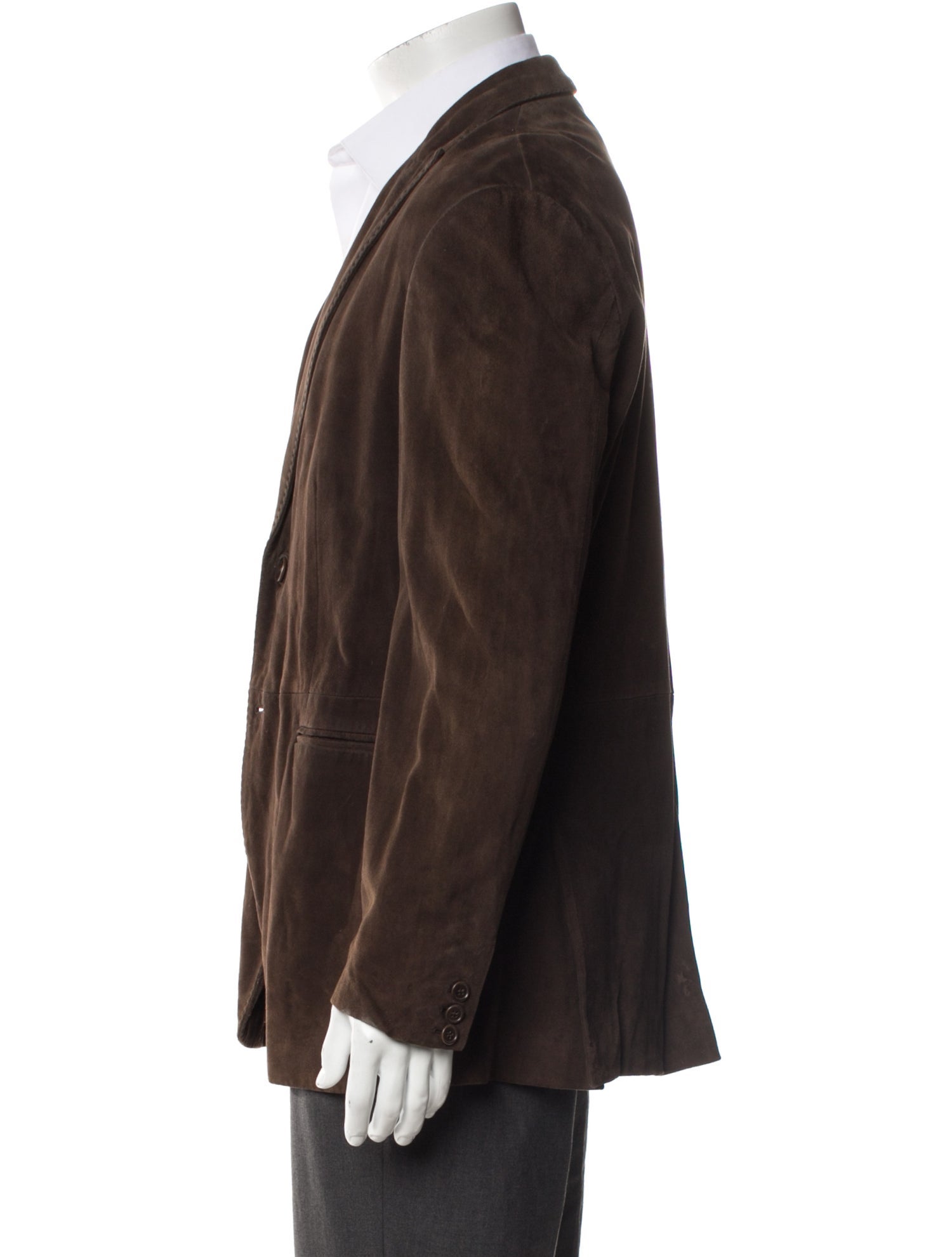 John Varvatos Suede Coat