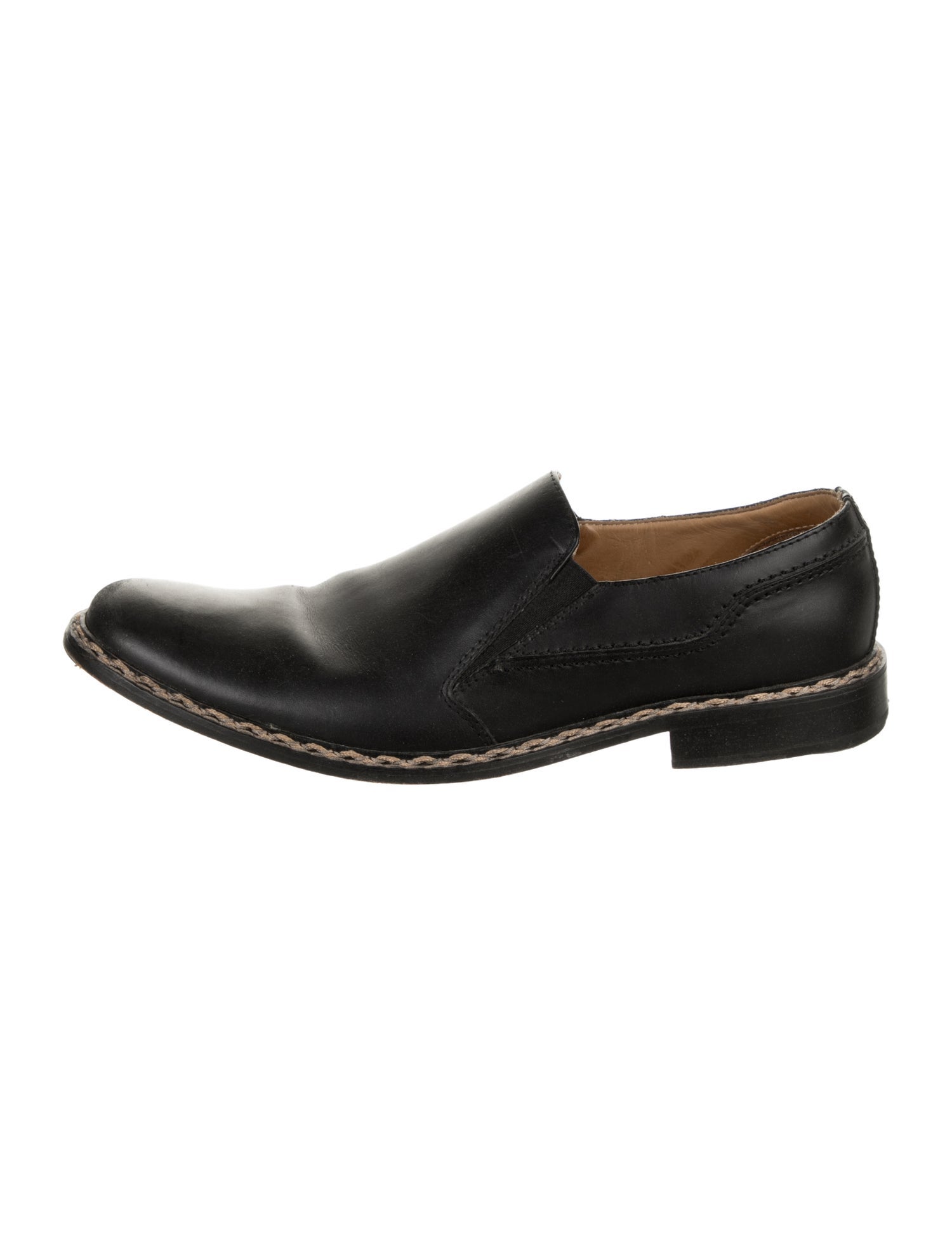 John Varvatos Leather Loafers