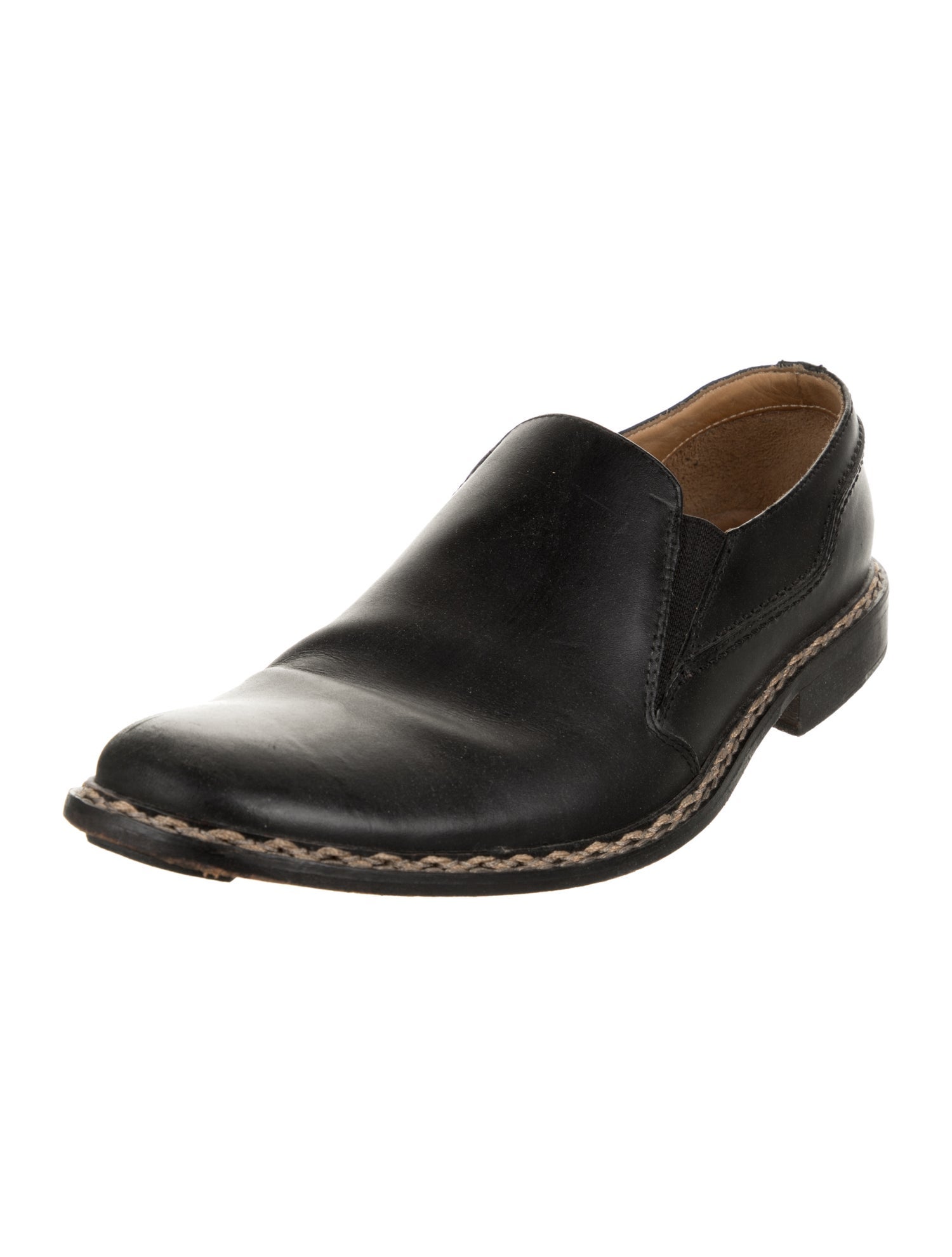 John Varvatos Leather Loafers