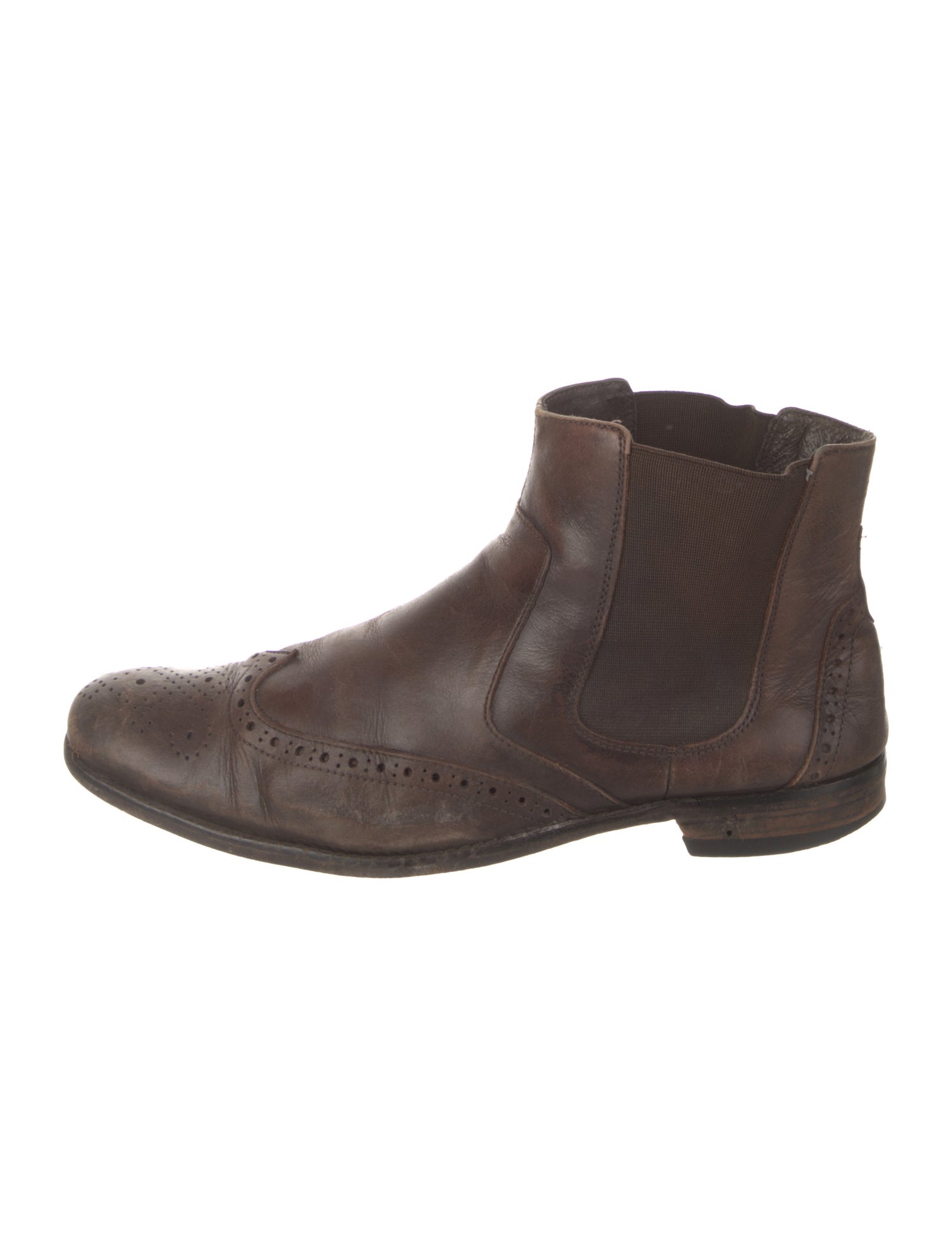 John Varvatos Leather Chelsea Boots