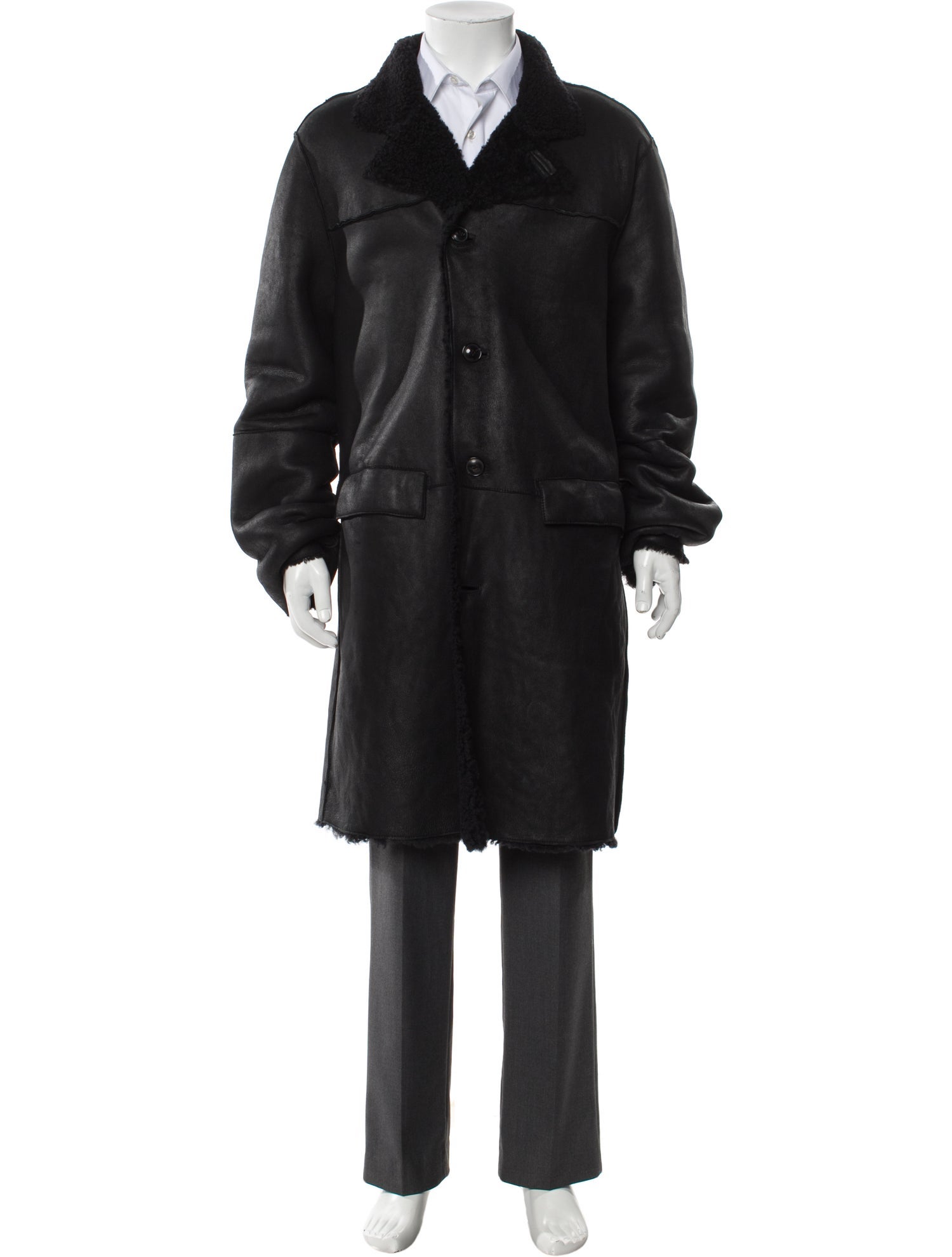 John Varvatos Shearling