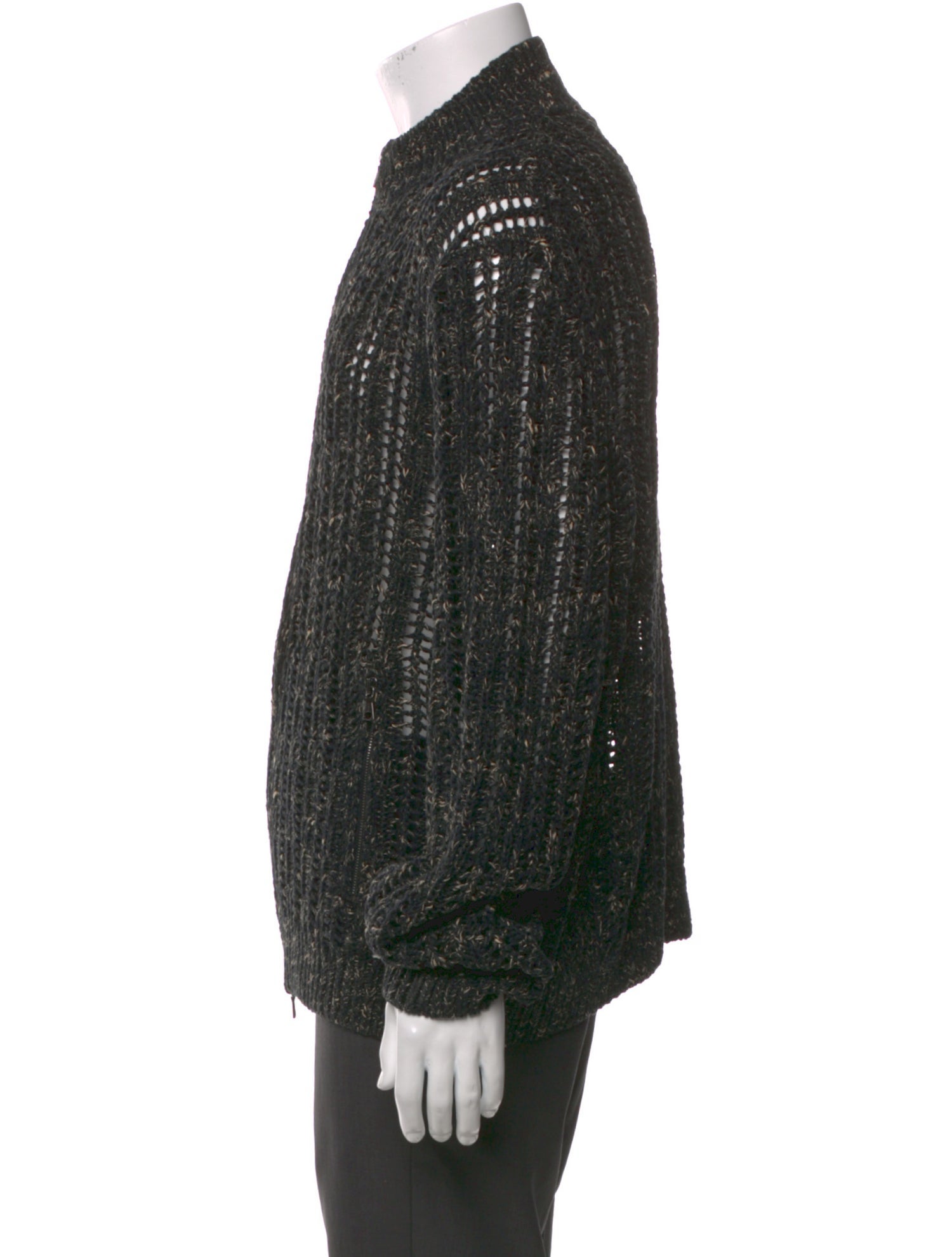 John Varvatos Mock Neck Long Sleeve Cardigan w/ Tags