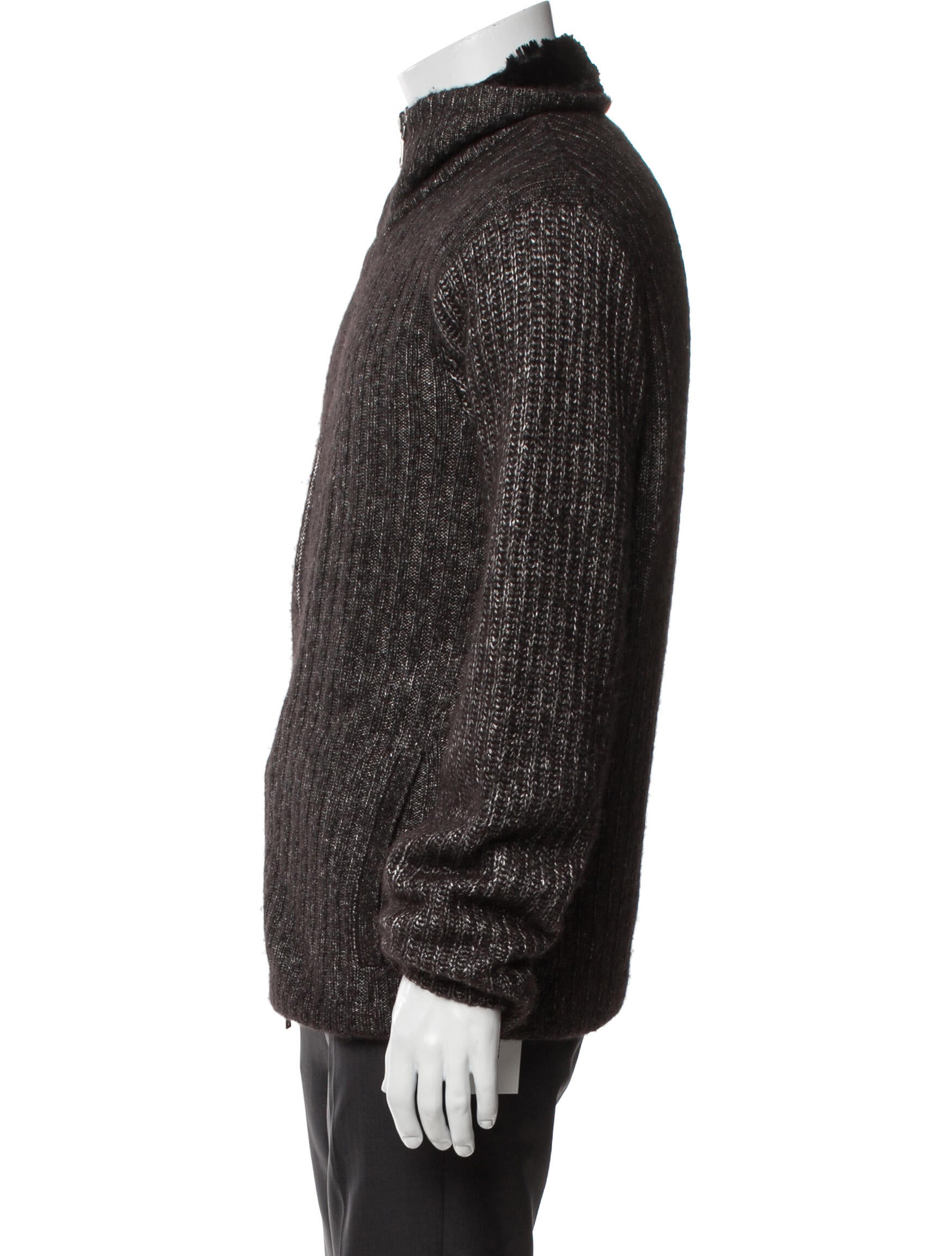 John Varvatos Tweed Pattern Jacket