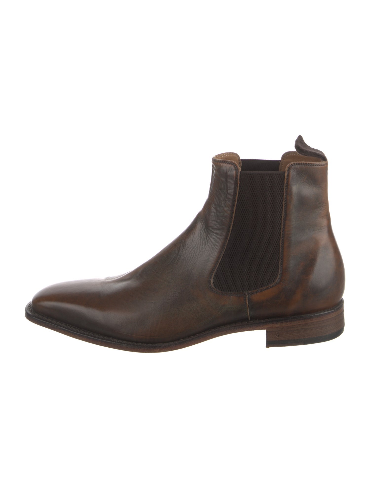 John Varvatos Leather Chelsea Boots