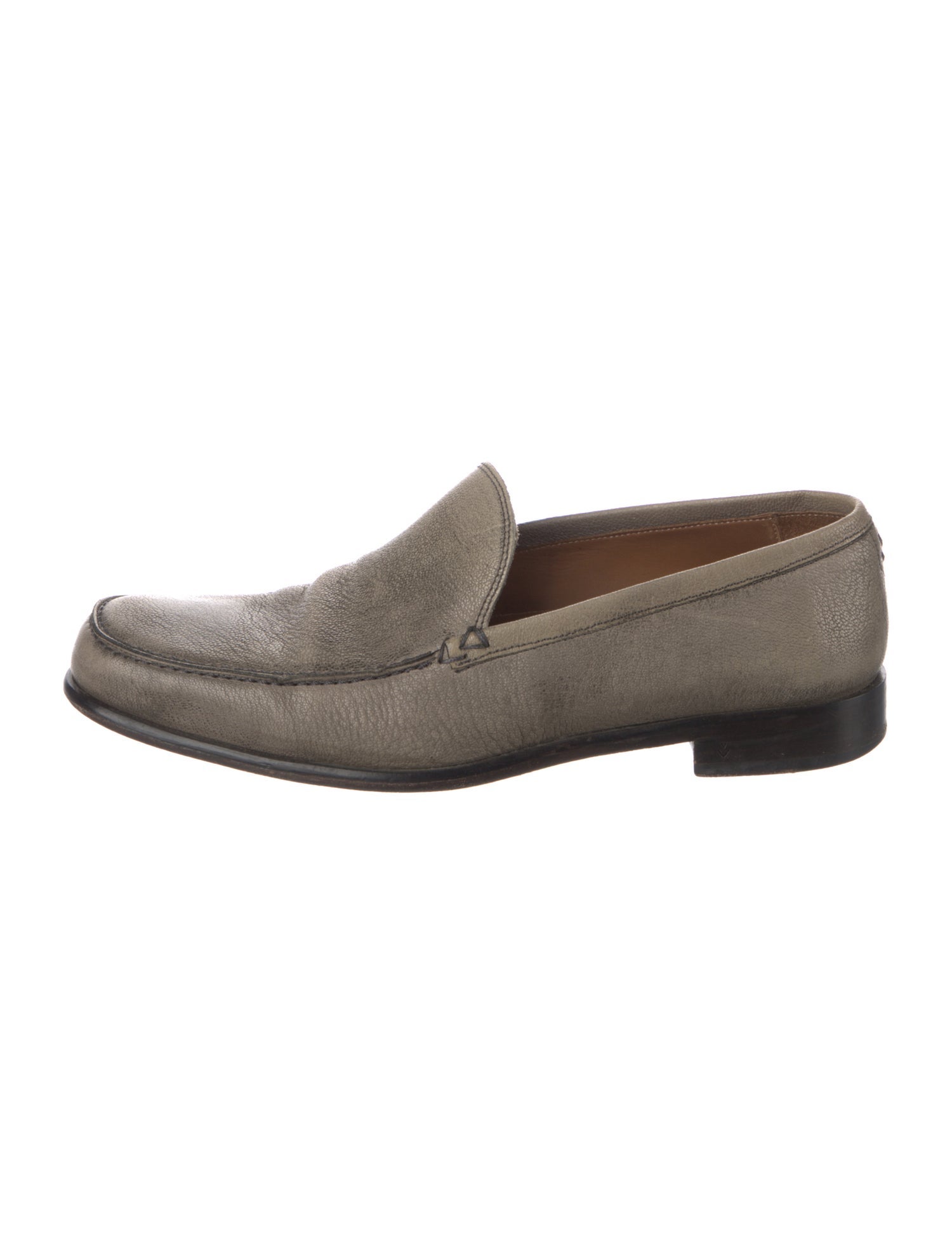 John Varvatos Leather Dress Loafers