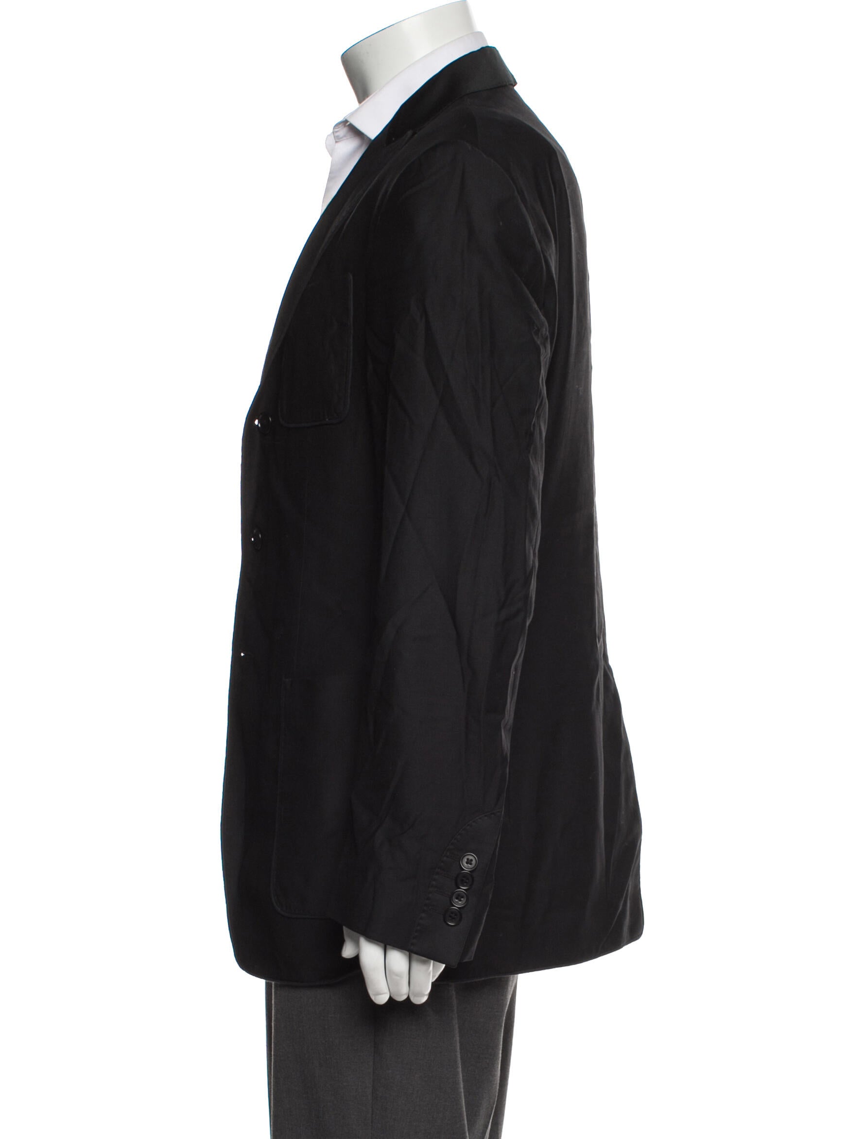 John Varvatos Wool Overcoat