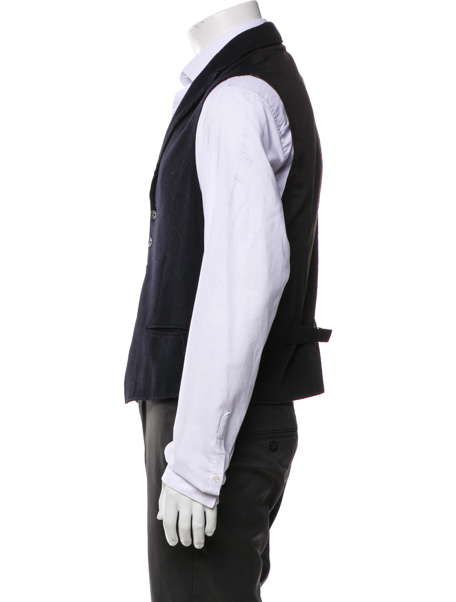 John Varvatos Wool Suit Vest