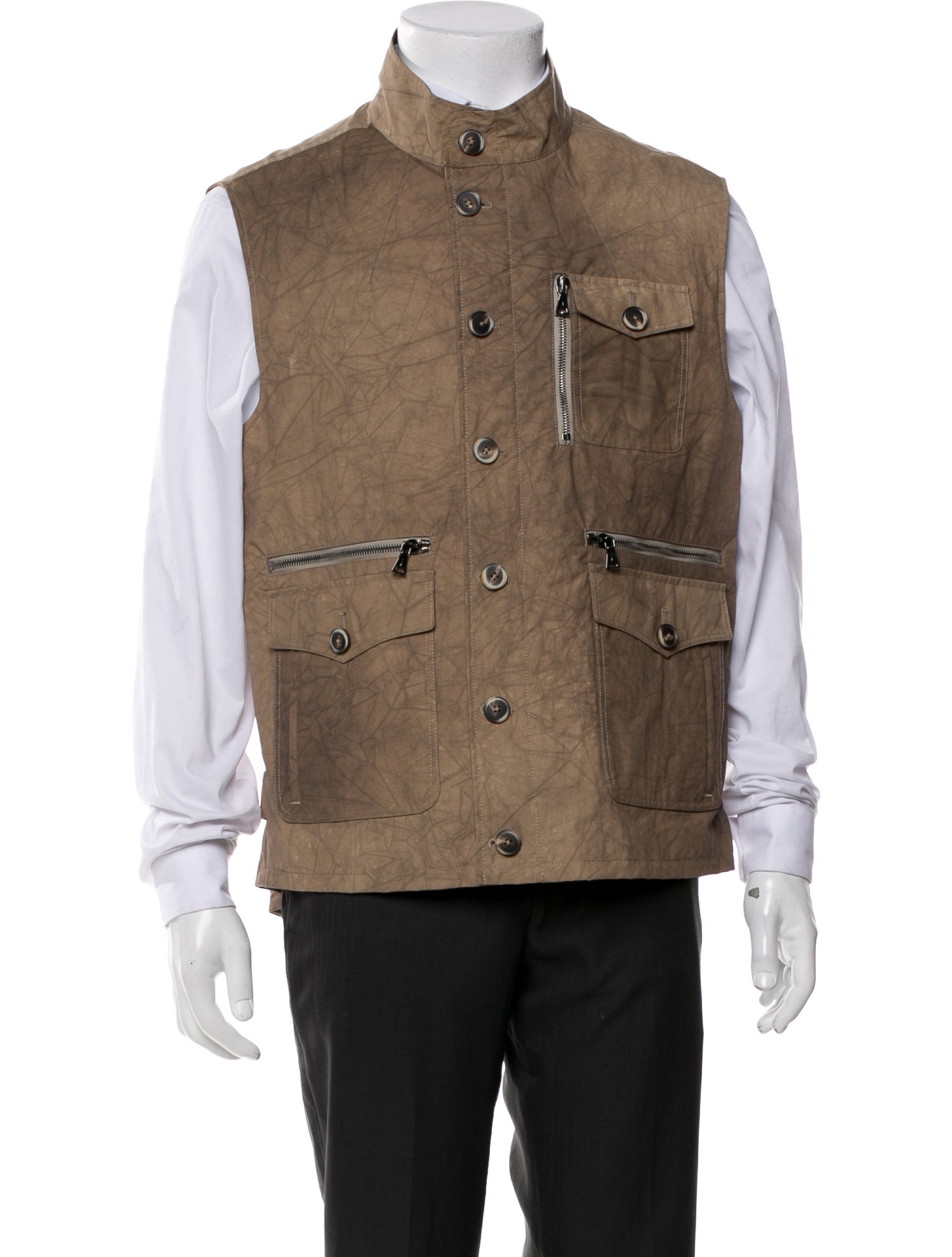 John Varvatos Wool Vest w/ Tags