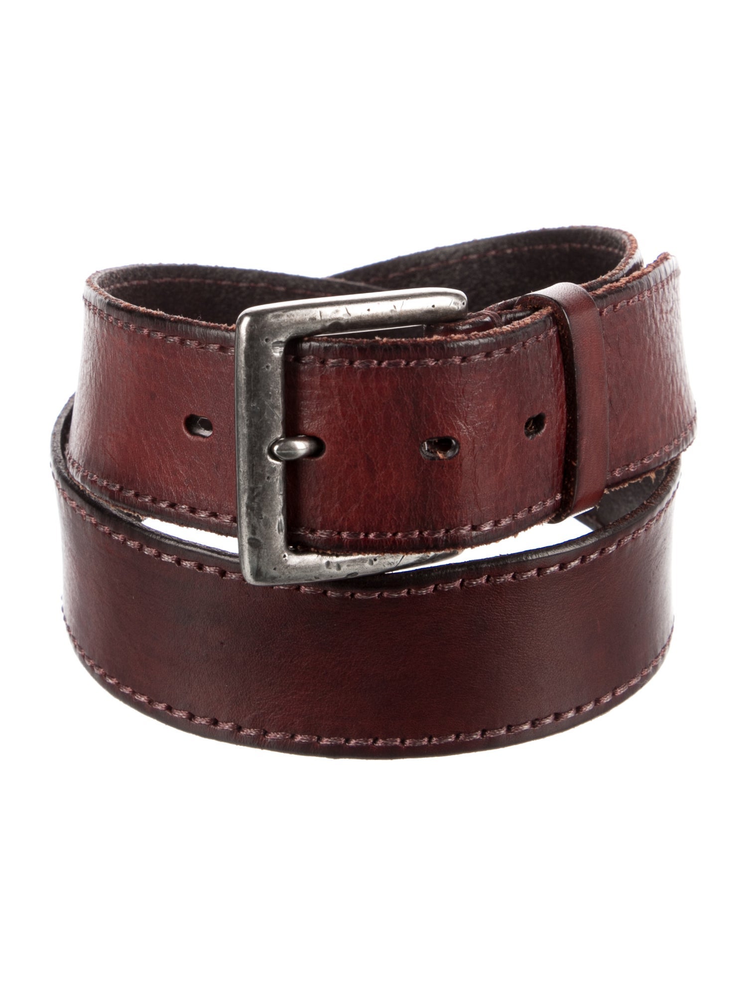 John Varvatos Leather Waist Belt