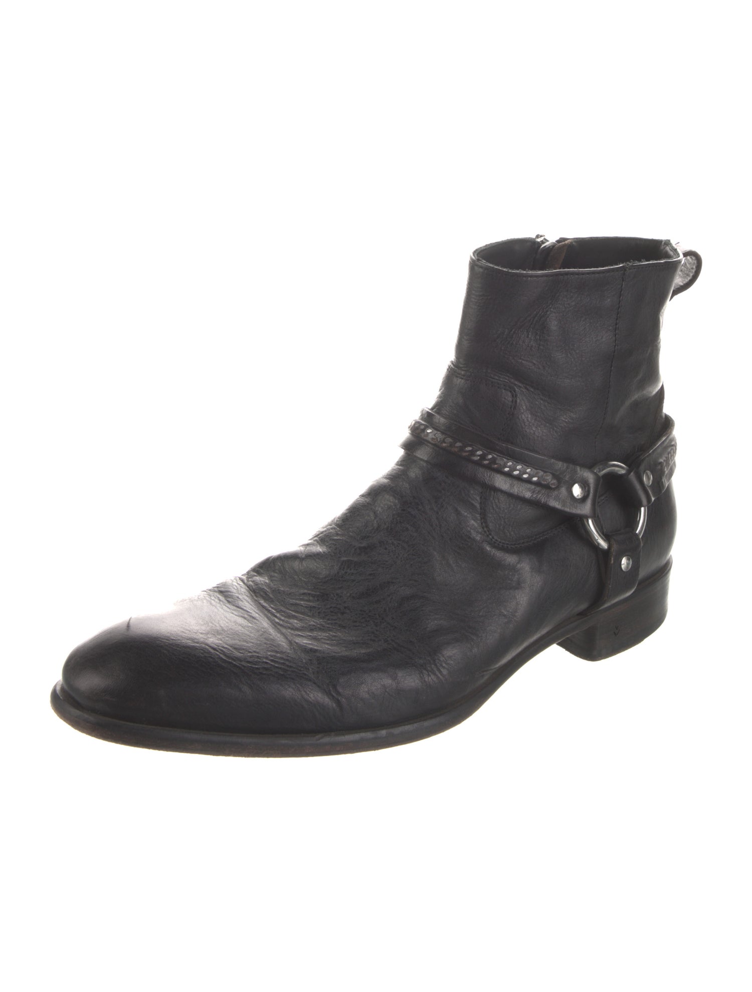 John Varvatos Leather Boots