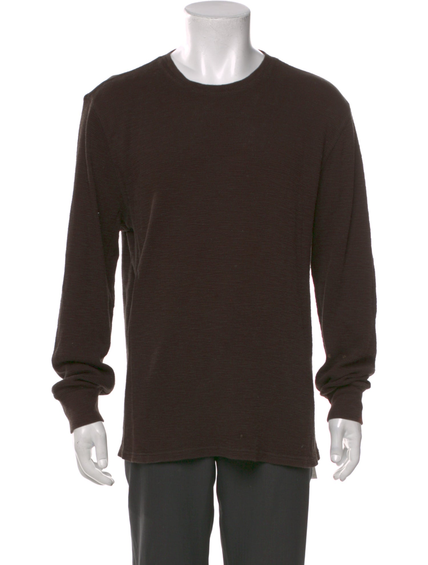John Varvatos Crew Neck Long Sleeve Pullover