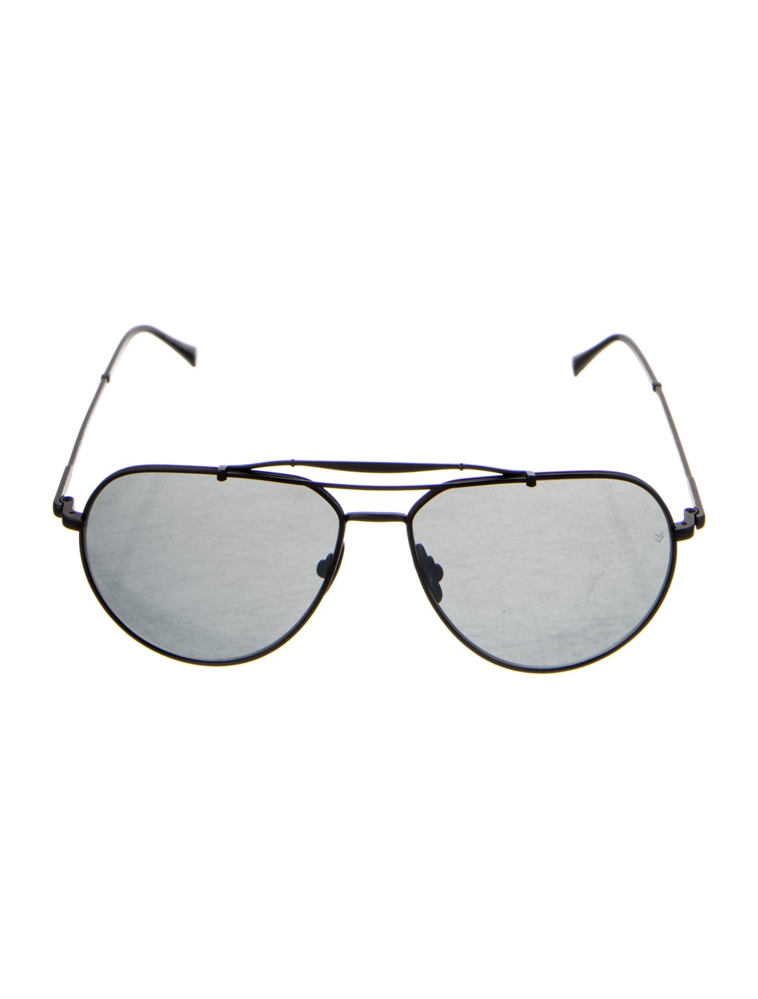 John Varvatos Midnight Blue Aviator Sunglasses