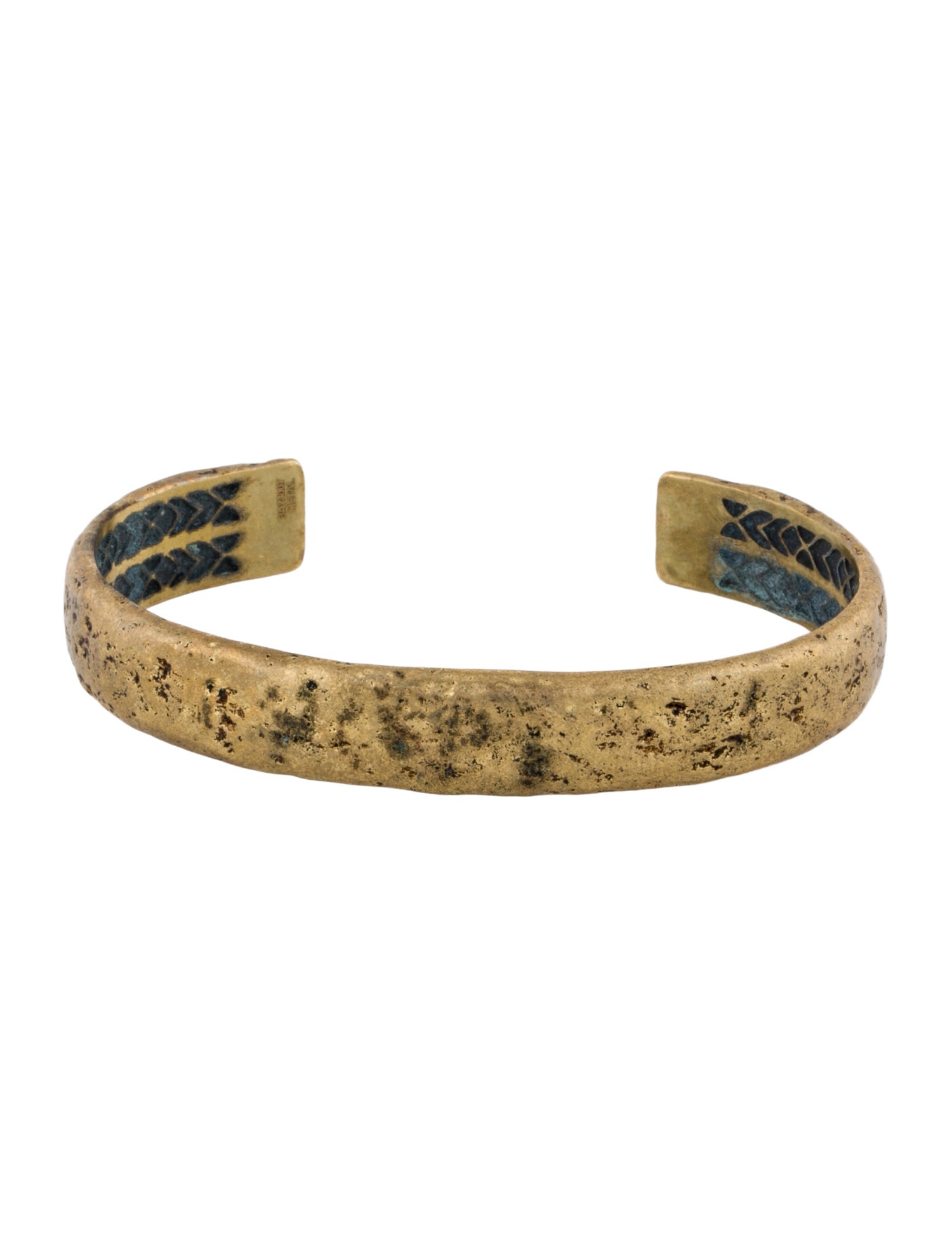 John Varvatos Hammered Cuff Bracelet