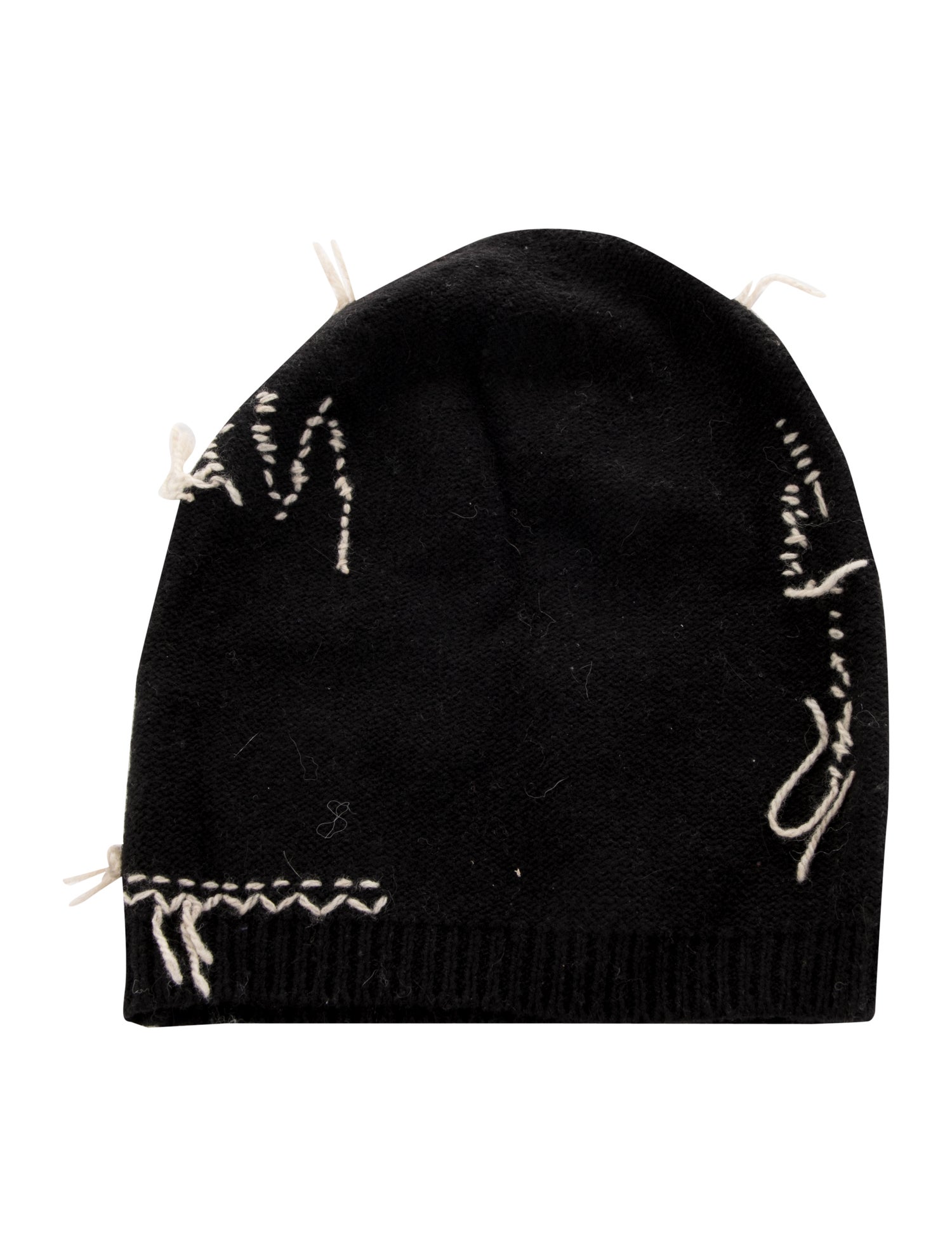 John Varvatos pattern print knitted beanie