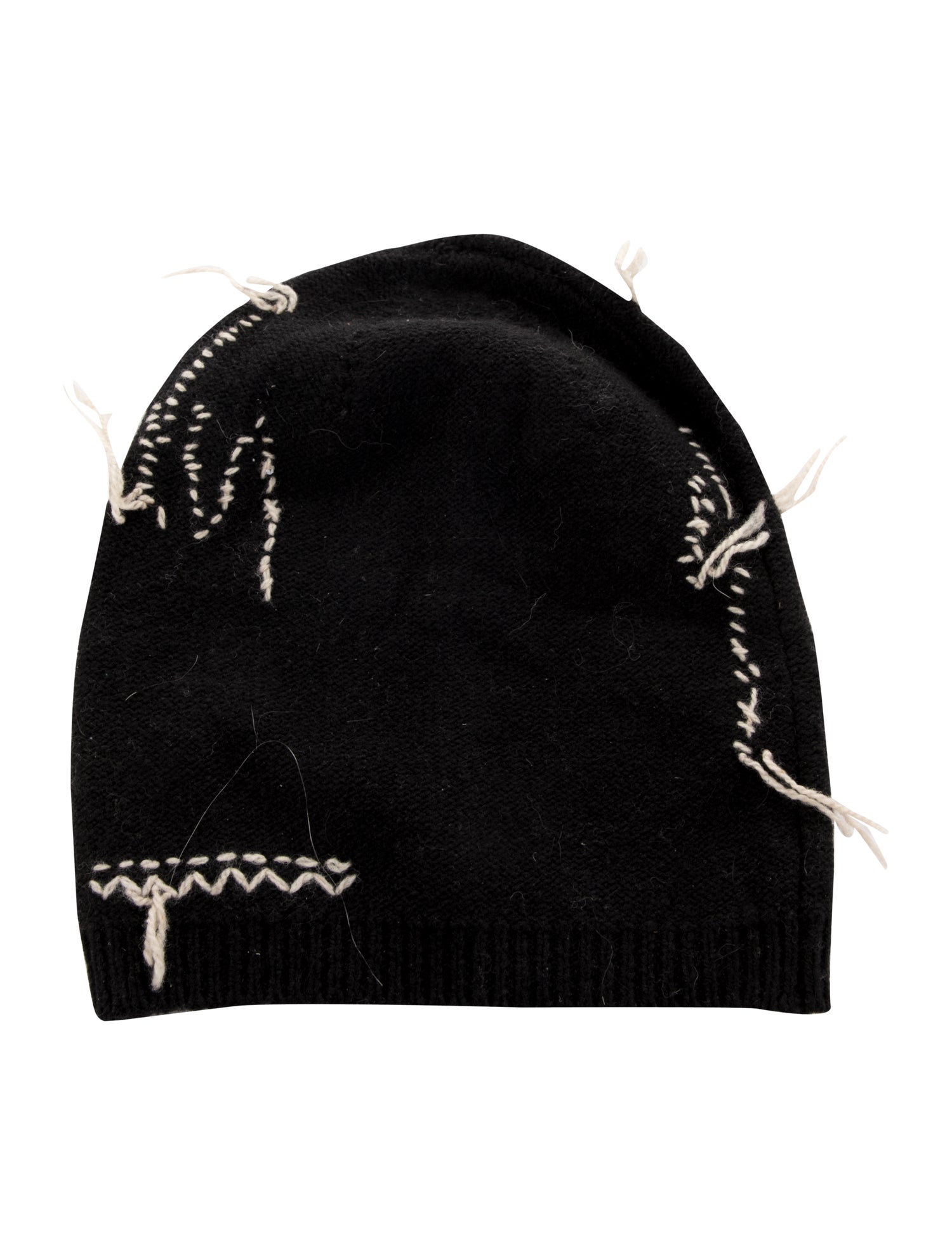 John Varvatos pattern print knitted beanie