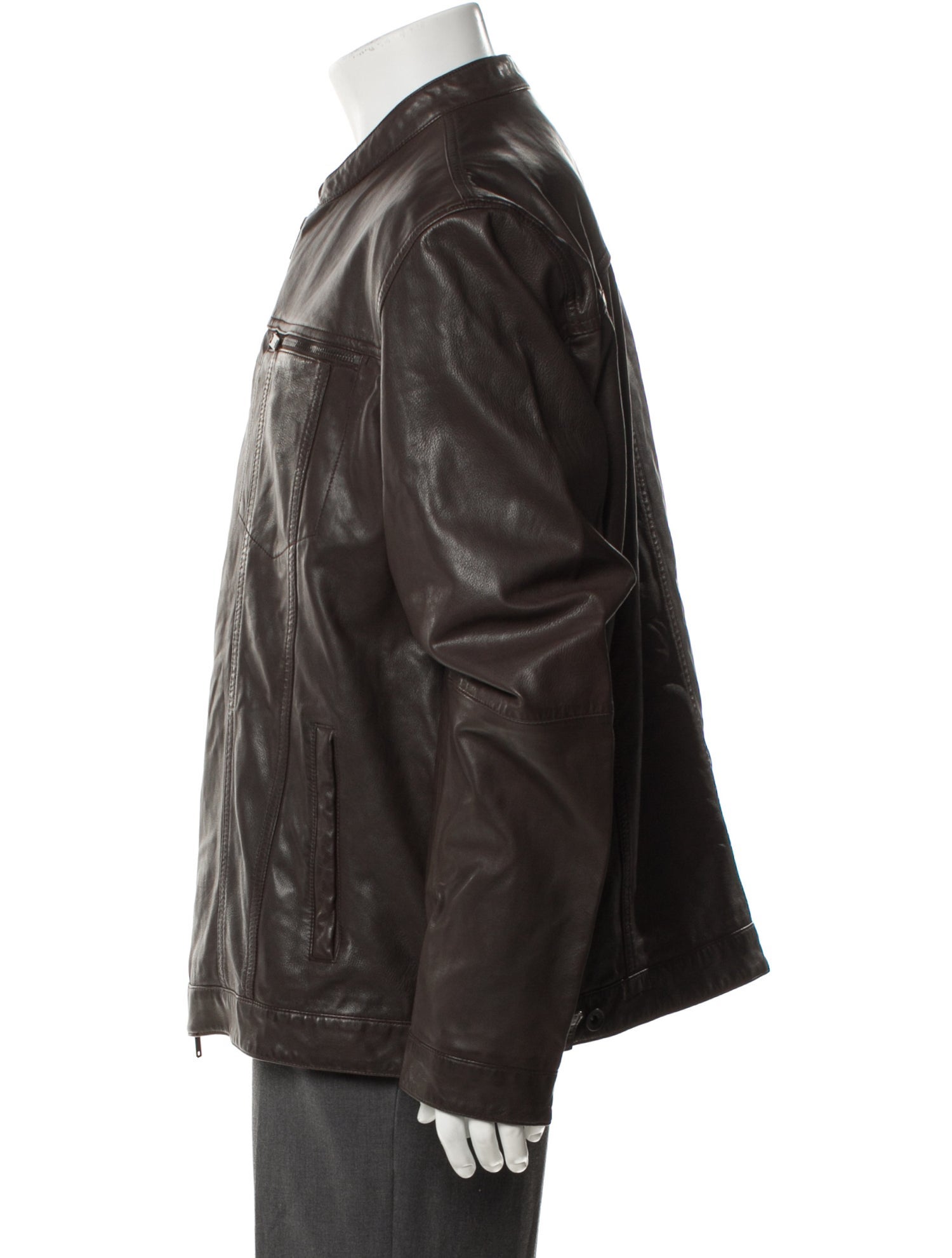 John Varvatos Shearling Moto Jacket w/ Tags