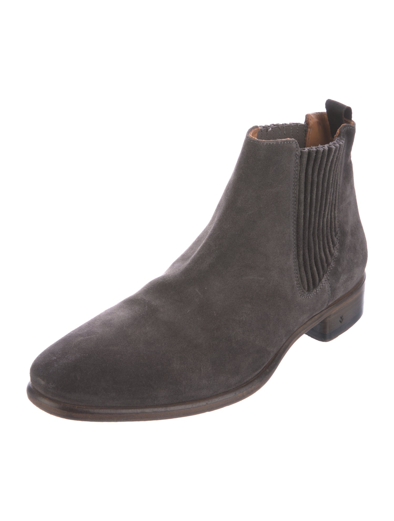 John Varvatos Suede Chelsea Boots