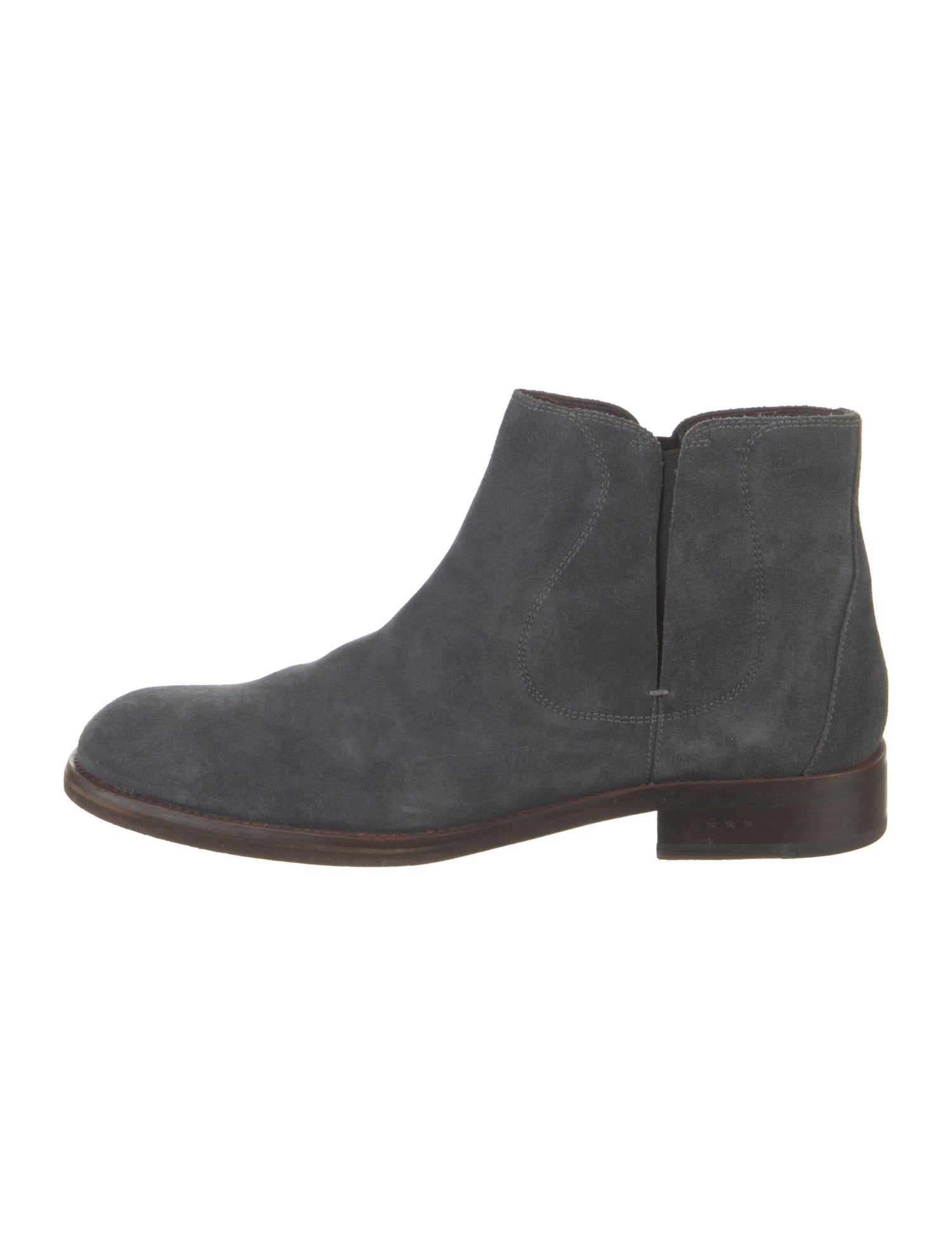 John Varvatos Suede Chelsea Boots