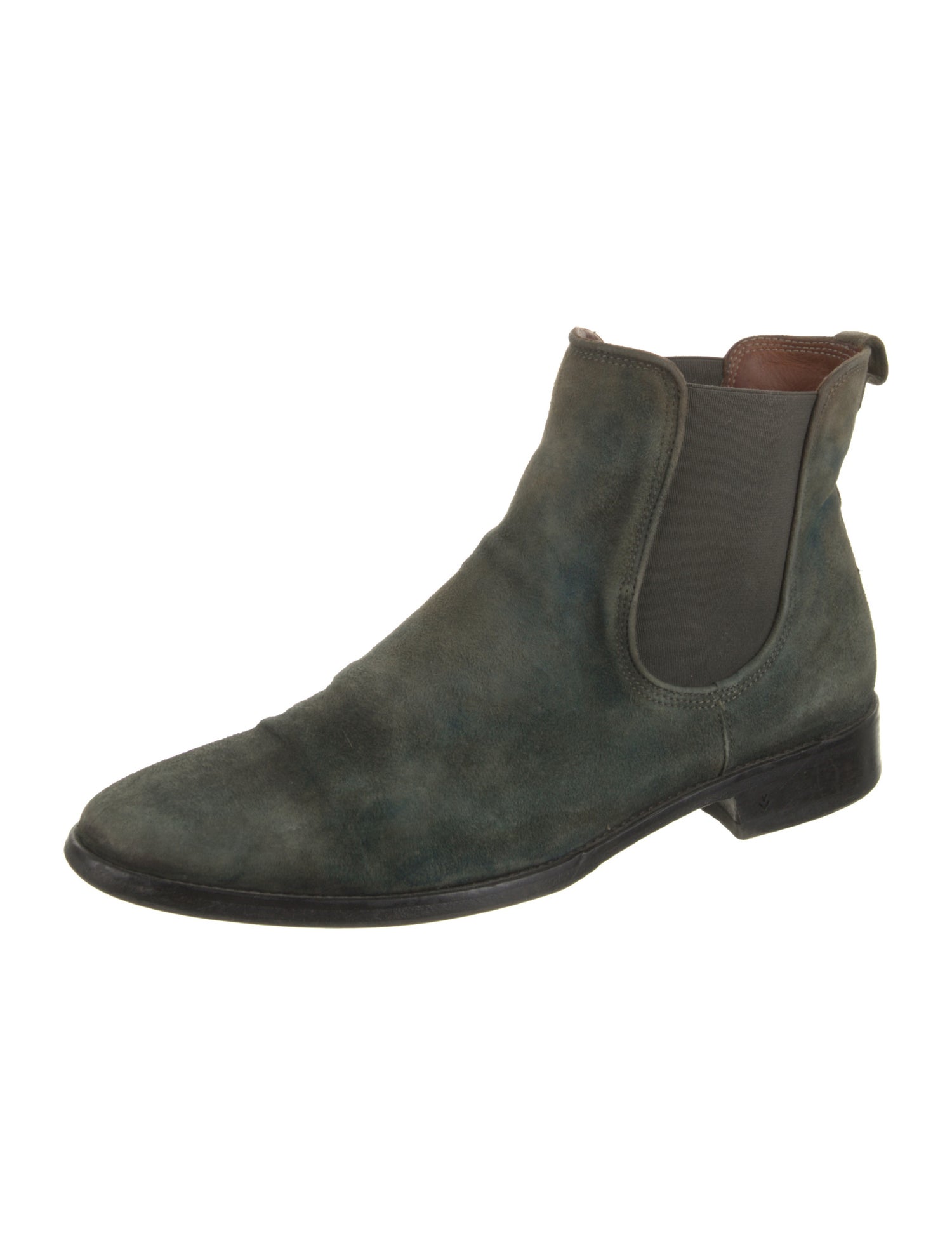 John Varvatos Suede Chelsea Boots